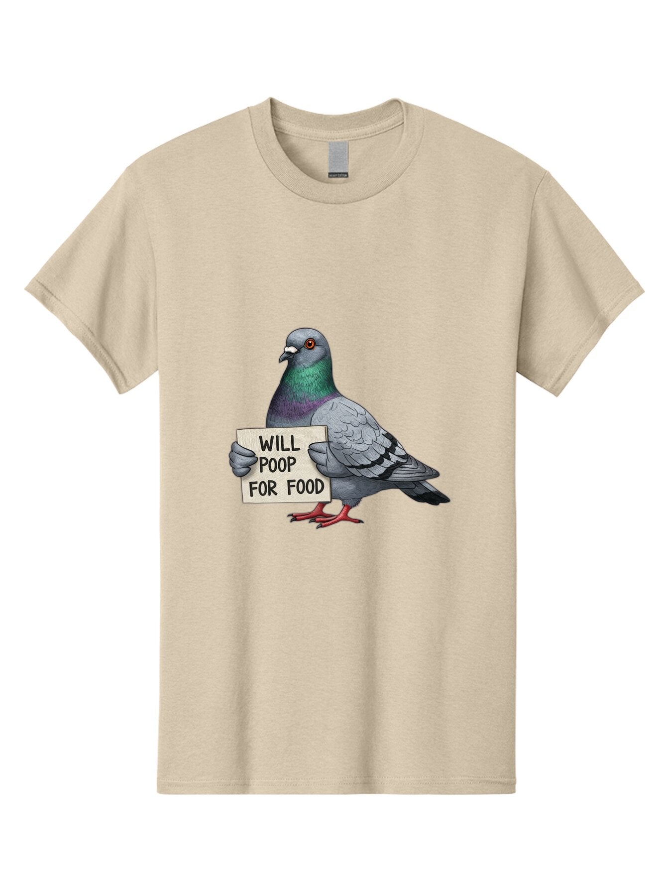 Pigeon-Will-Poop-For-Food-5 Men'S Graphic Tee, 100% Cotton, Comfortable Casual Summer Wear, Machine Washable, Vintage Camera, Old Camera, Antique Camera, Black Camera, Classic Photography, Photography Equipment, Nostalgic Device, Film Camera, Bar272 10