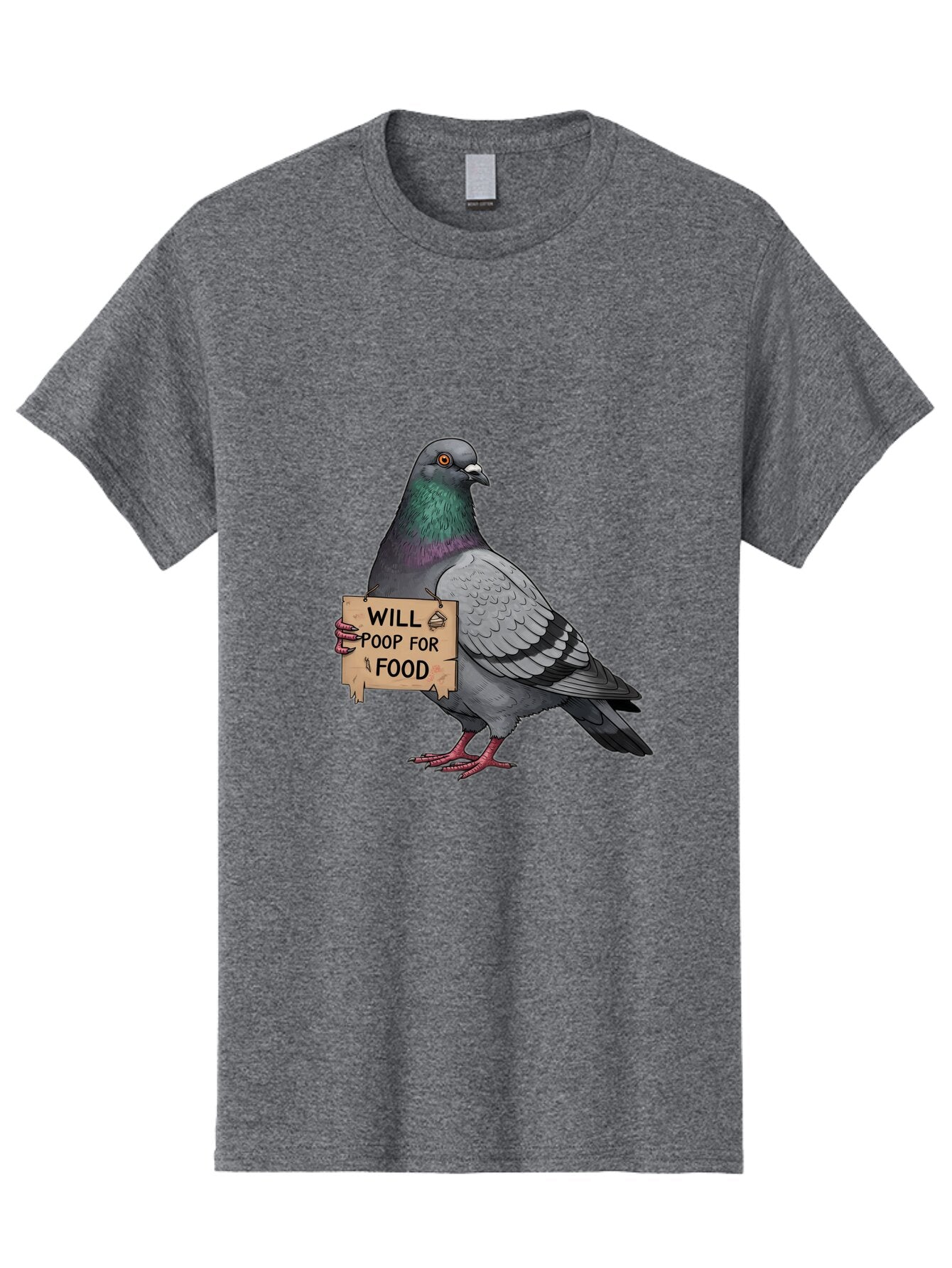 Pigeon-Will-Poop-For-Food-6 Men'S Graphic Tee, 100% Cotton, Comfortable Casual Summer Wear, Machine Washable, Vintage Camera, Old Camera, Antique Camera, Black Camera, Classic Photography, Photography Equipment, Nostalgic Device, Film Camera, Bar273 10
