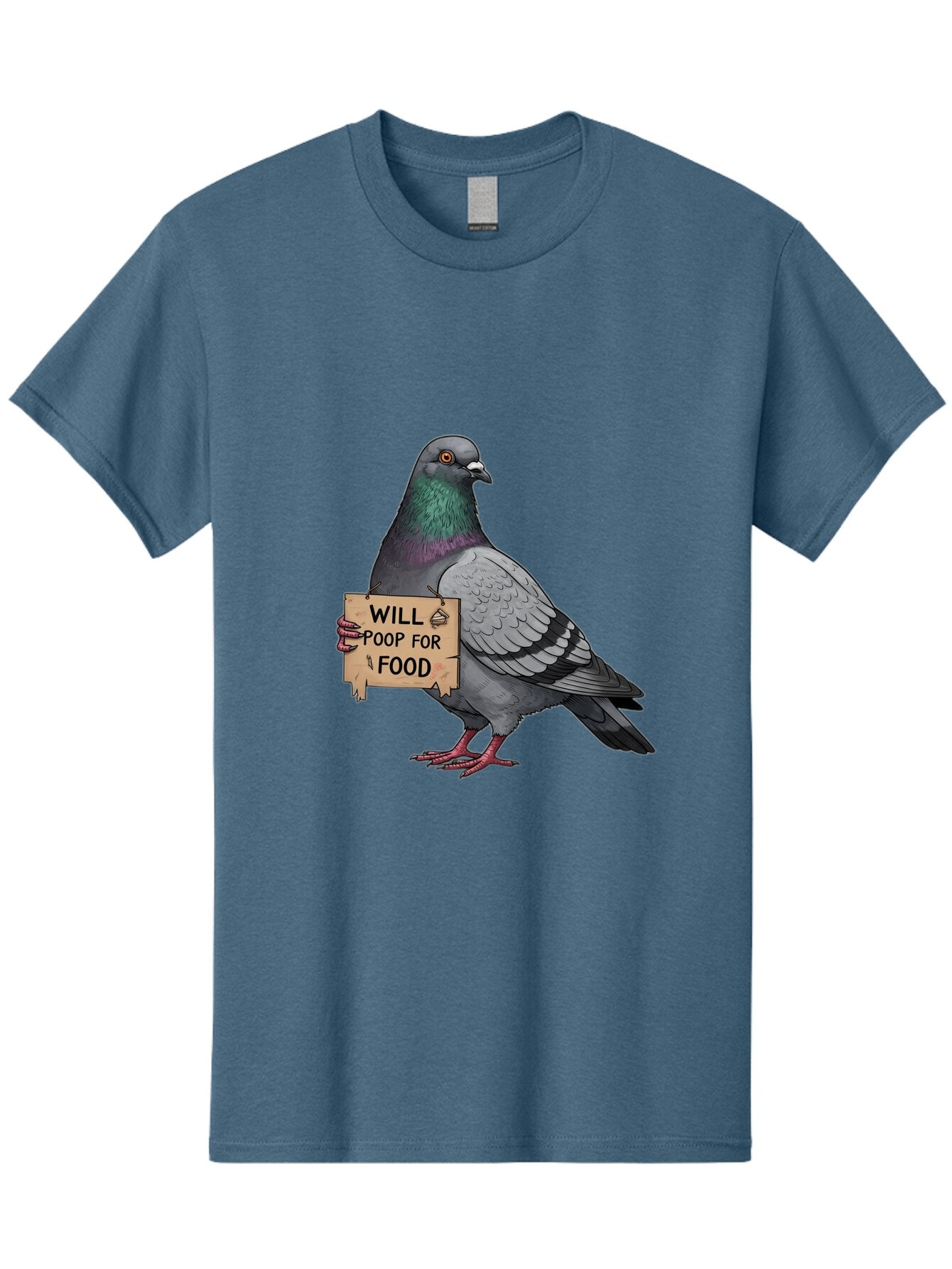 Pigeon-Will-Poop-For-Food-6 Men'S Graphic Tee, 100% Cotton, Comfortable Casual Summer Wear, Machine Washable, Vintage Camera, Old Camera, Antique Camera, Black Camera, Classic Photography, Photography Equipment, Nostalgic Device, Film Camera, Bar273 13