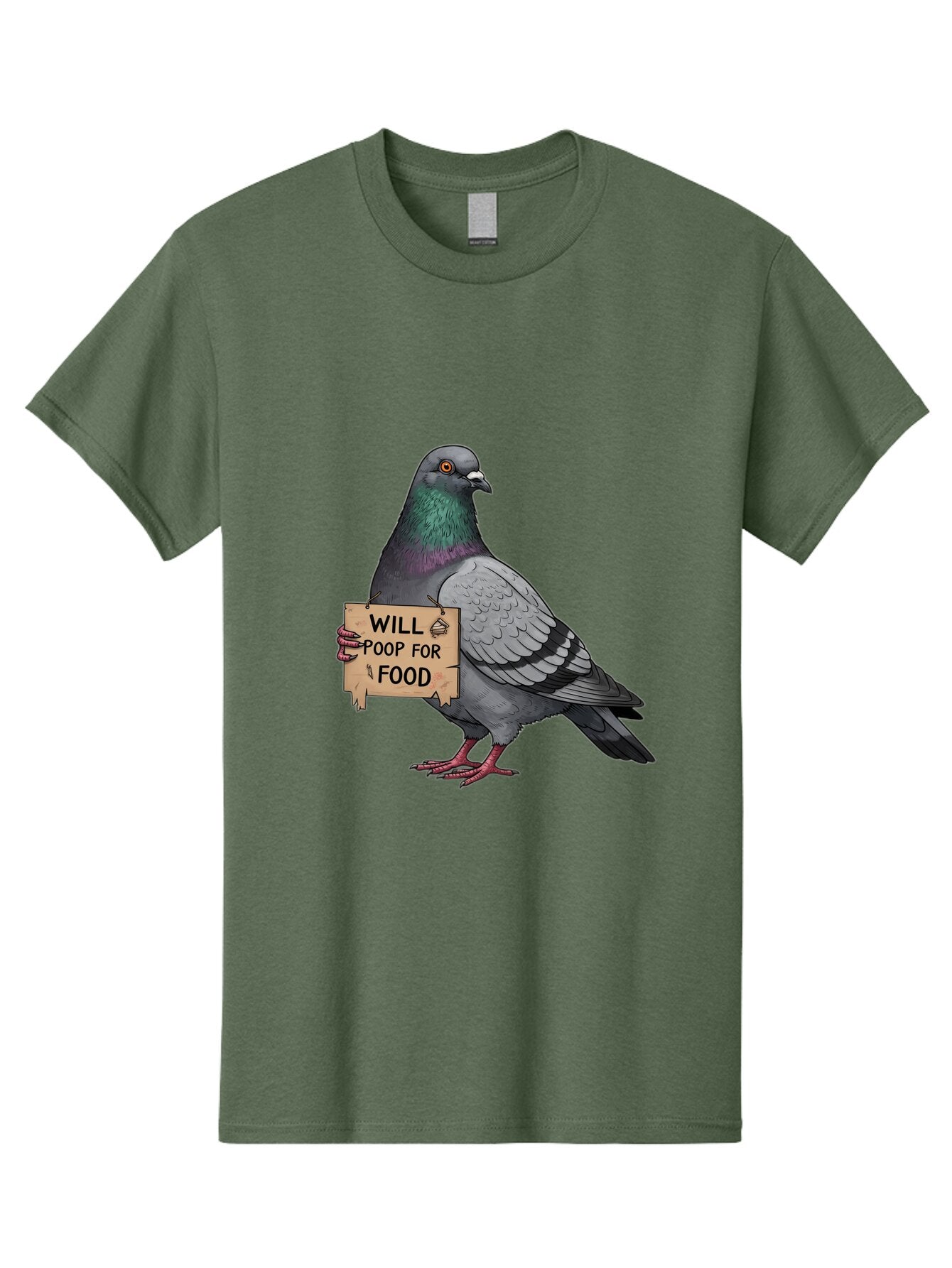 Pigeon-Will-Poop-For-Food-6 Men'S Graphic Tee, 100% Cotton, Comfortable Casual Summer Wear, Machine Washable, Vintage Camera, Old Camera, Antique Camera, Black Camera, Classic Photography, Photography Equipment, Nostalgic Device, Film Camera, Bar273 12