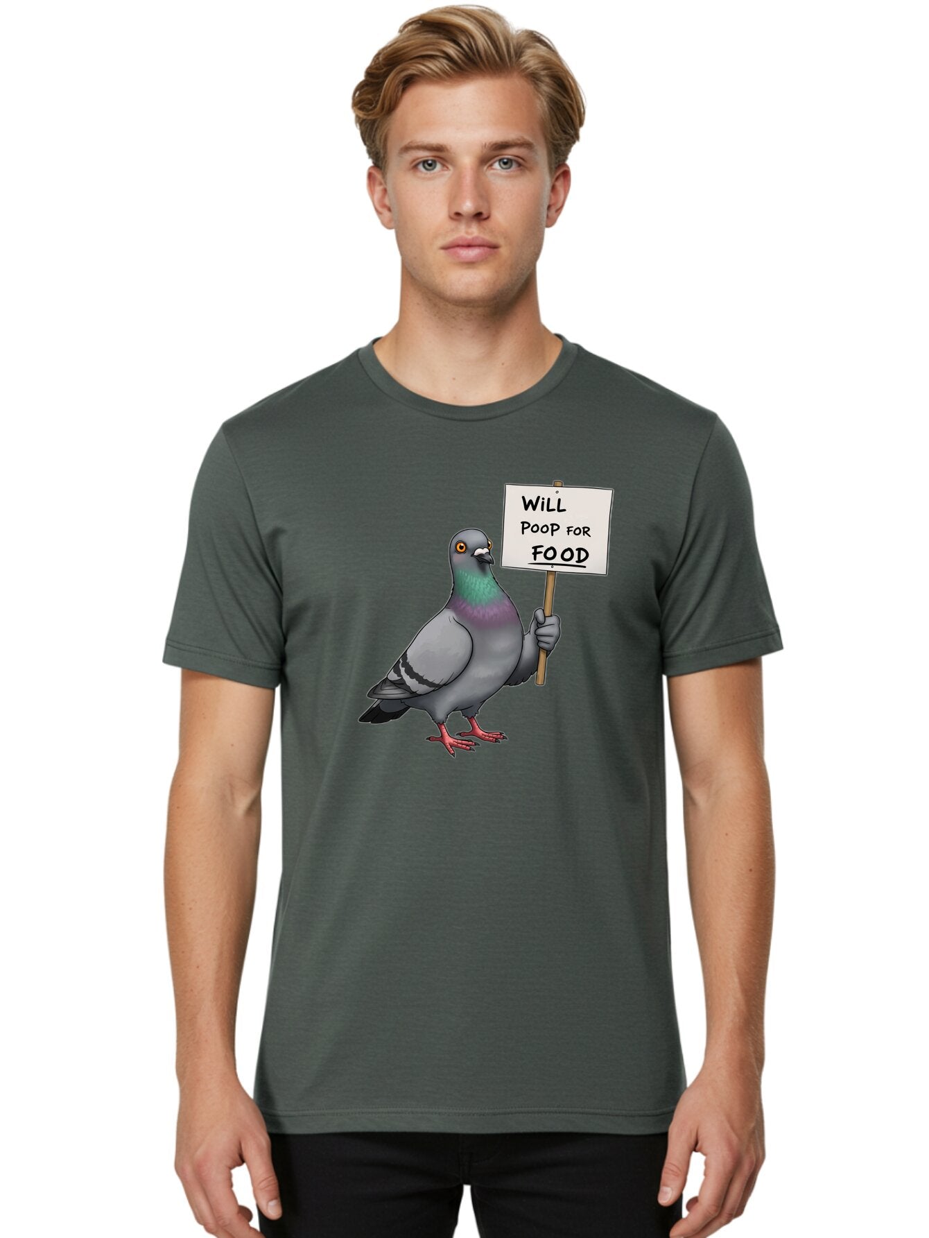 Pigeon-Will-Poop-For-Food Men'S Graphic Tee, 100% Cotton, Comfortable Casual Summer Wear, Machine Washable, Vintage Camera, Old Camera, Antique Camera, Black Camera, Classic Photography, Photography Equipment, Nostalgic Device, Film Camera, Bar274 22