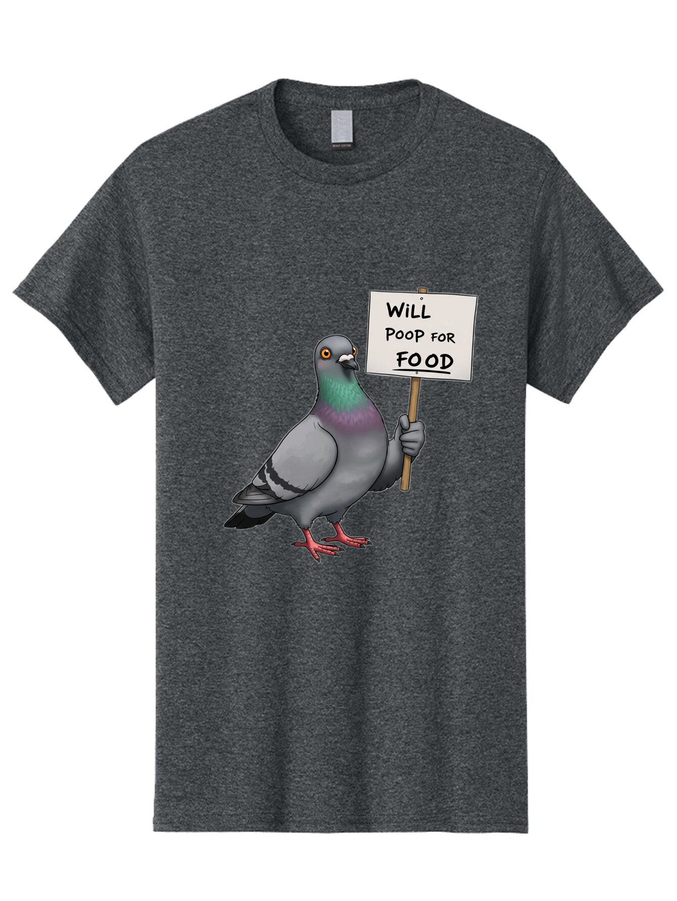 Pigeon-Will-Poop-For-Food Men'S Graphic Tee, 100% Cotton, Comfortable Casual Summer Wear, Machine Washable, Vintage Camera, Old Camera, Antique Camera, Black Camera, Classic Photography, Photography Equipment, Nostalgic Device, Film Camera, Bar274 9