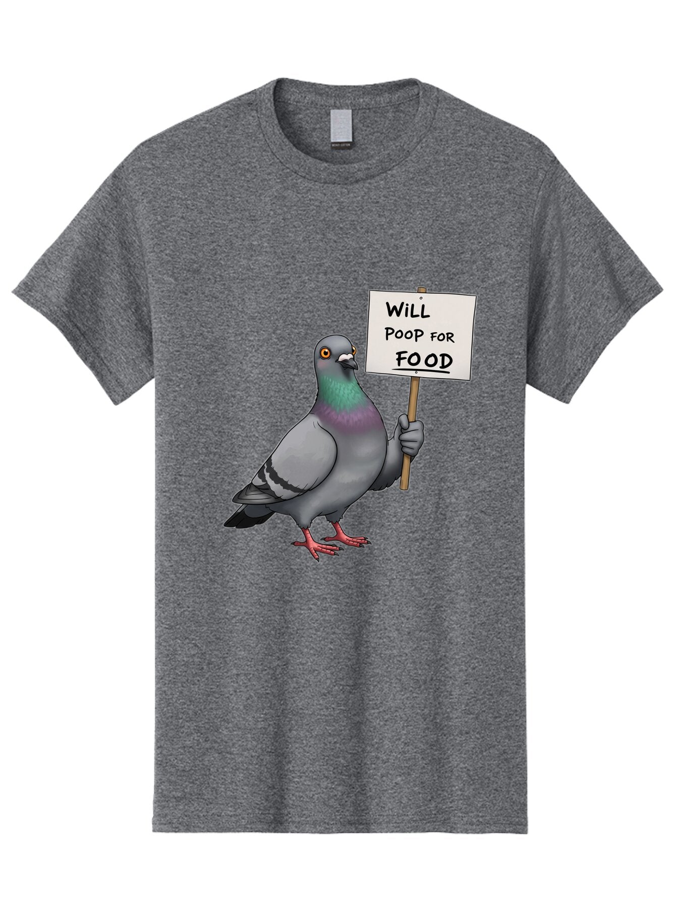 Pigeon-Will-Poop-For-Food Men'S Graphic Tee, 100% Cotton, Comfortable Casual Summer Wear, Machine Washable, Vintage Camera, Old Camera, Antique Camera, Black Camera, Classic Photography, Photography Equipment, Nostalgic Device, Film Camera, Bar274 8