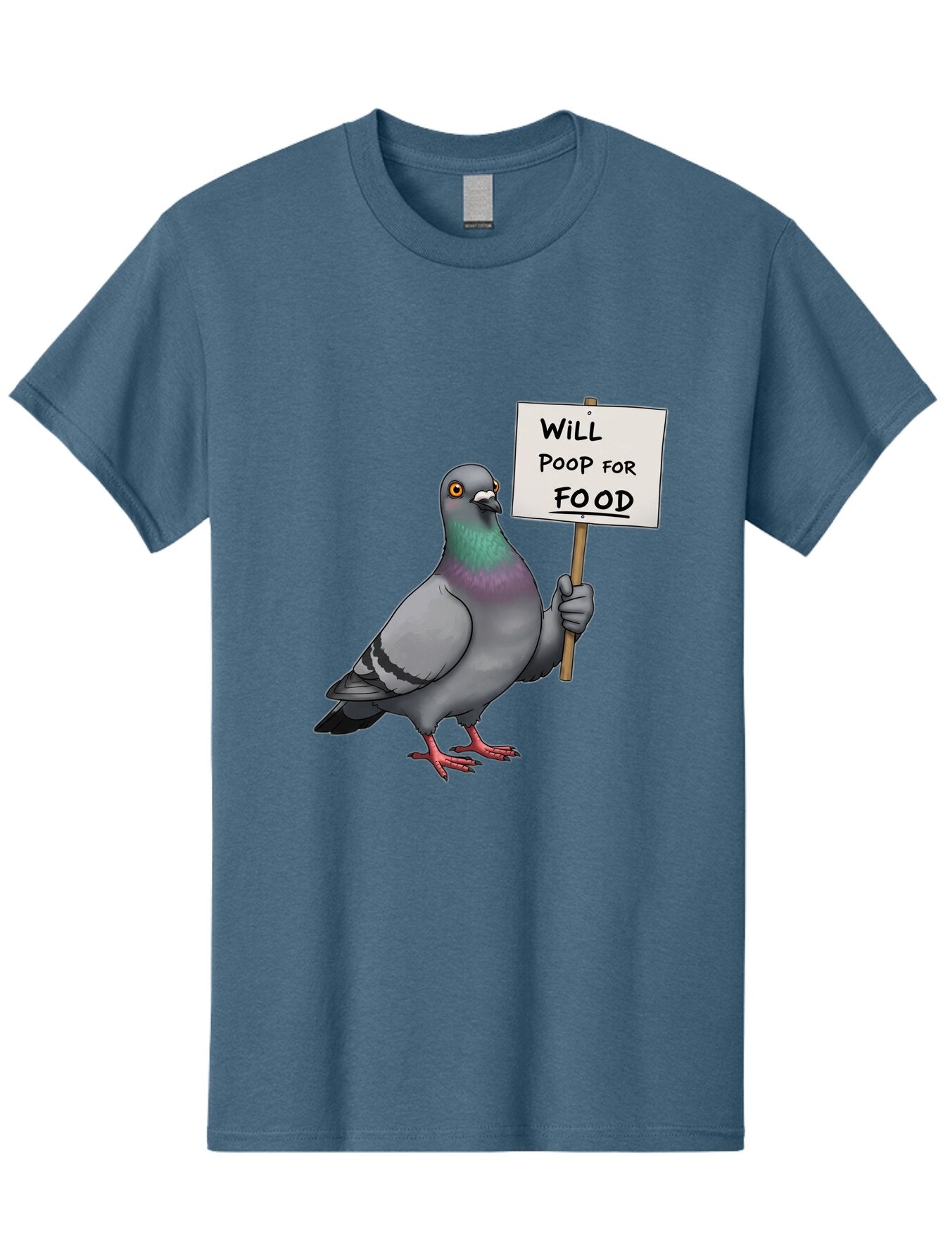 Pigeon-Will-Poop-For-Food Men'S Graphic Tee, 100% Cotton, Comfortable Casual Summer Wear, Machine Washable, Vintage Camera, Old Camera, Antique Camera, Black Camera, Classic Photography, Photography Equipment, Nostalgic Device, Film Camera, Bar274 4