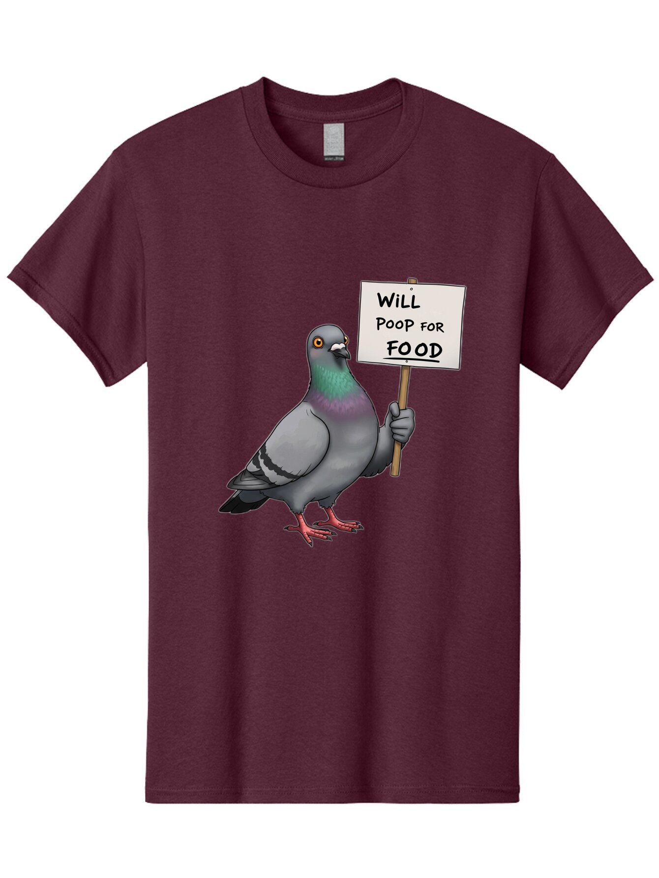 Pigeon-Will-Poop-For-Food Men'S Graphic Tee, 100% Cotton, Comfortable Casual Summer Wear, Machine Washable, Vintage Camera, Old Camera, Antique Camera, Black Camera, Classic Photography, Photography Equipment, Nostalgic Device, Film Camera, Bar274