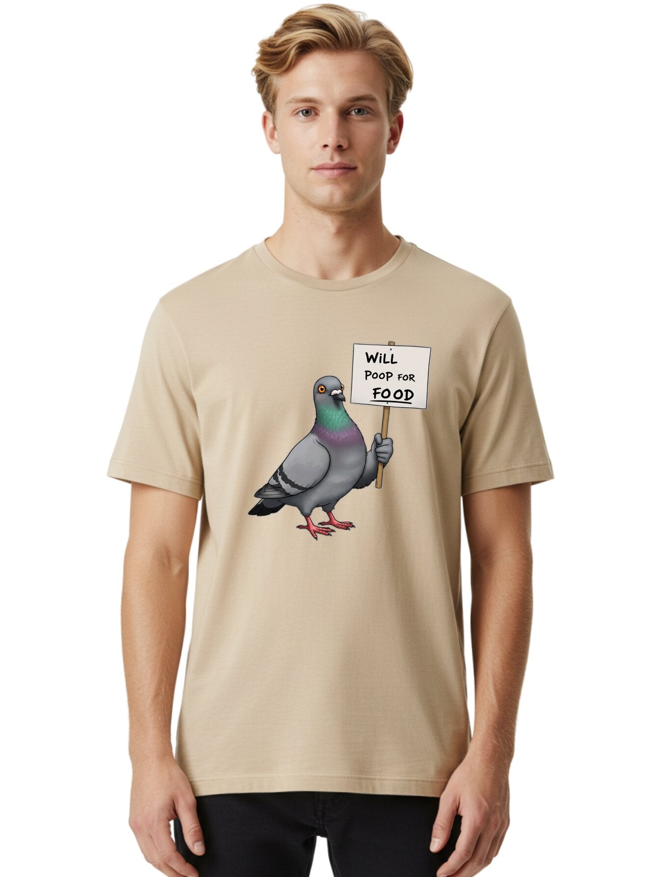 Pigeon-Will-Poop-For-Food Men'S Graphic Tee, 100% Cotton, Comfortable Casual Summer Wear, Machine Washable, Vintage Camera, Old Camera, Antique Camera, Black Camera, Classic Photography, Photography Equipment, Nostalgic Device, Film Camera, Bar274 27