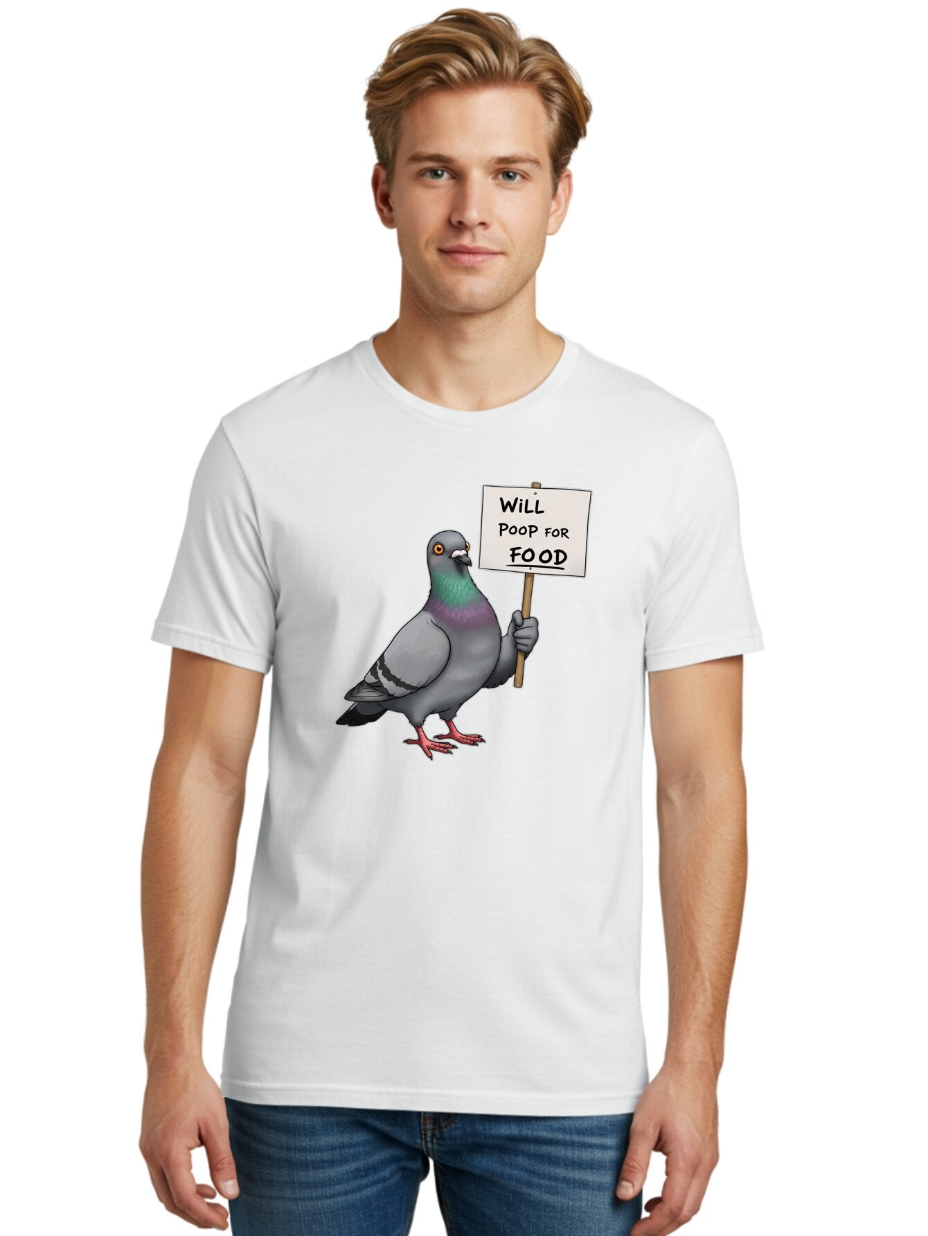 Pigeon-Will-Poop-For-Food Men'S Graphic Tee, 100% Cotton, Comfortable Casual Summer Wear, Machine Washable, Vintage Camera, Old Camera, Antique Camera, Black Camera, Classic Photography, Photography Equipment, Nostalgic Device, Film Camera, Bar274 17