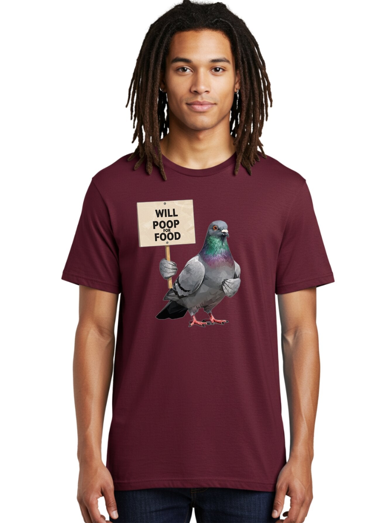 Pigeon-With-Sign Men'S Graphic Tee, 100% Cotton, Comfortable Casual Summer Wear, Machine Washable, Vintage Camera, Old Camera, Antique Camera, Black Camera, Classic Photography, Photography Equipment, Nostalgic Device, Film Camera, Camera Art Bar275 25