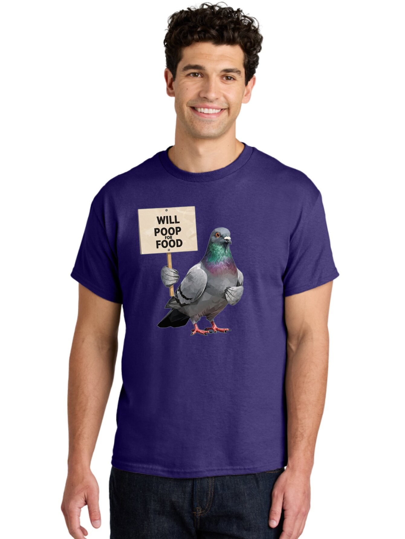 Pigeon-With-Sign Men'S Graphic Tee, 100% Cotton, Comfortable Casual Summer Wear, Machine Washable, Vintage Camera, Old Camera, Antique Camera, Black Camera, Classic Photography, Photography Equipment, Nostalgic Device, Film Camera, Camera Art Bar275 27