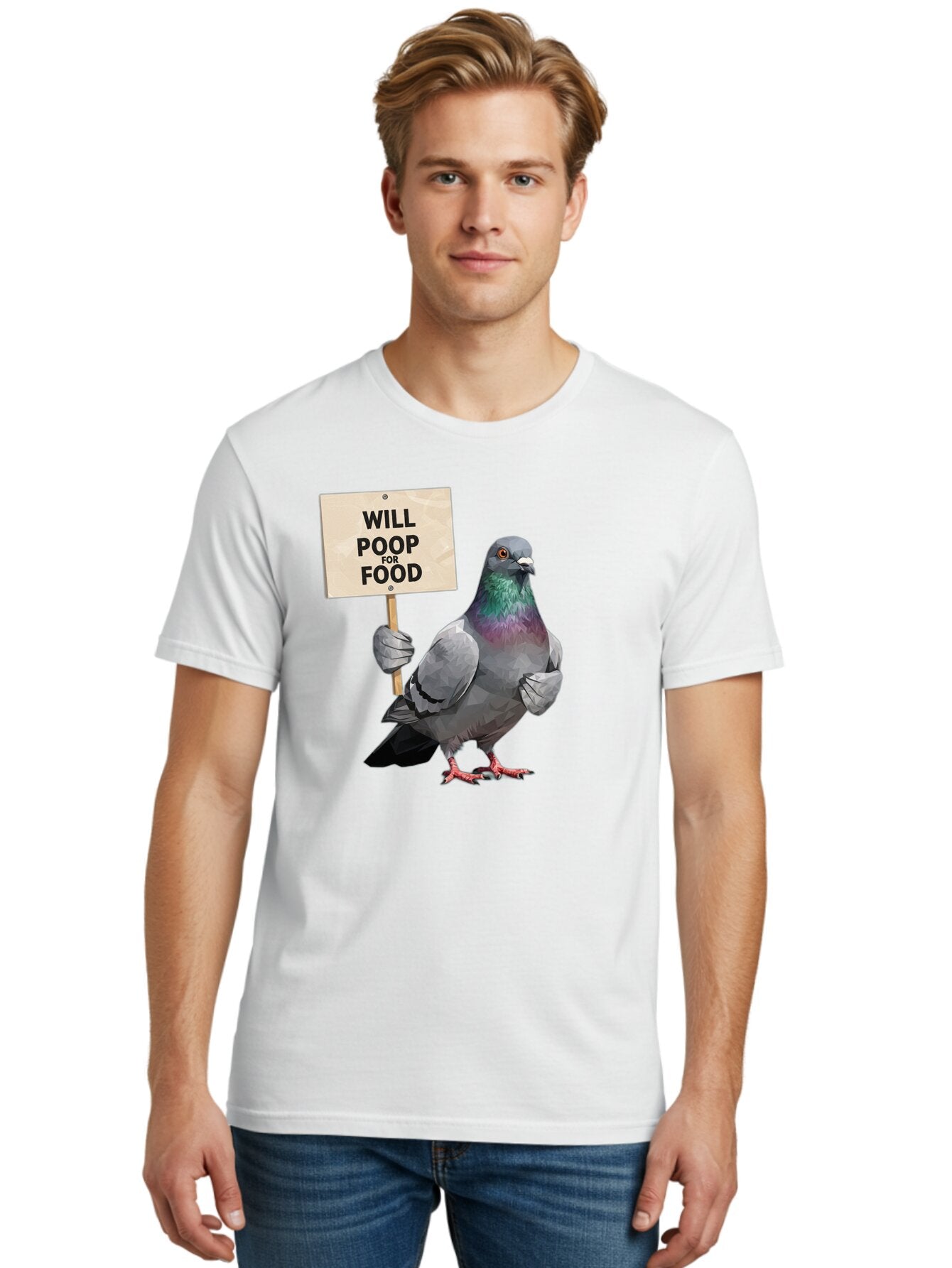 Pigeon-With-Sign Men'S Graphic Tee, 100% Cotton, Comfortable Casual Summer Wear, Machine Washable, Vintage Camera, Old Camera, Antique Camera, Black Camera, Classic Photography, Photography Equipment, Nostalgic Device, Film Camera, Camera Art Bar275 30