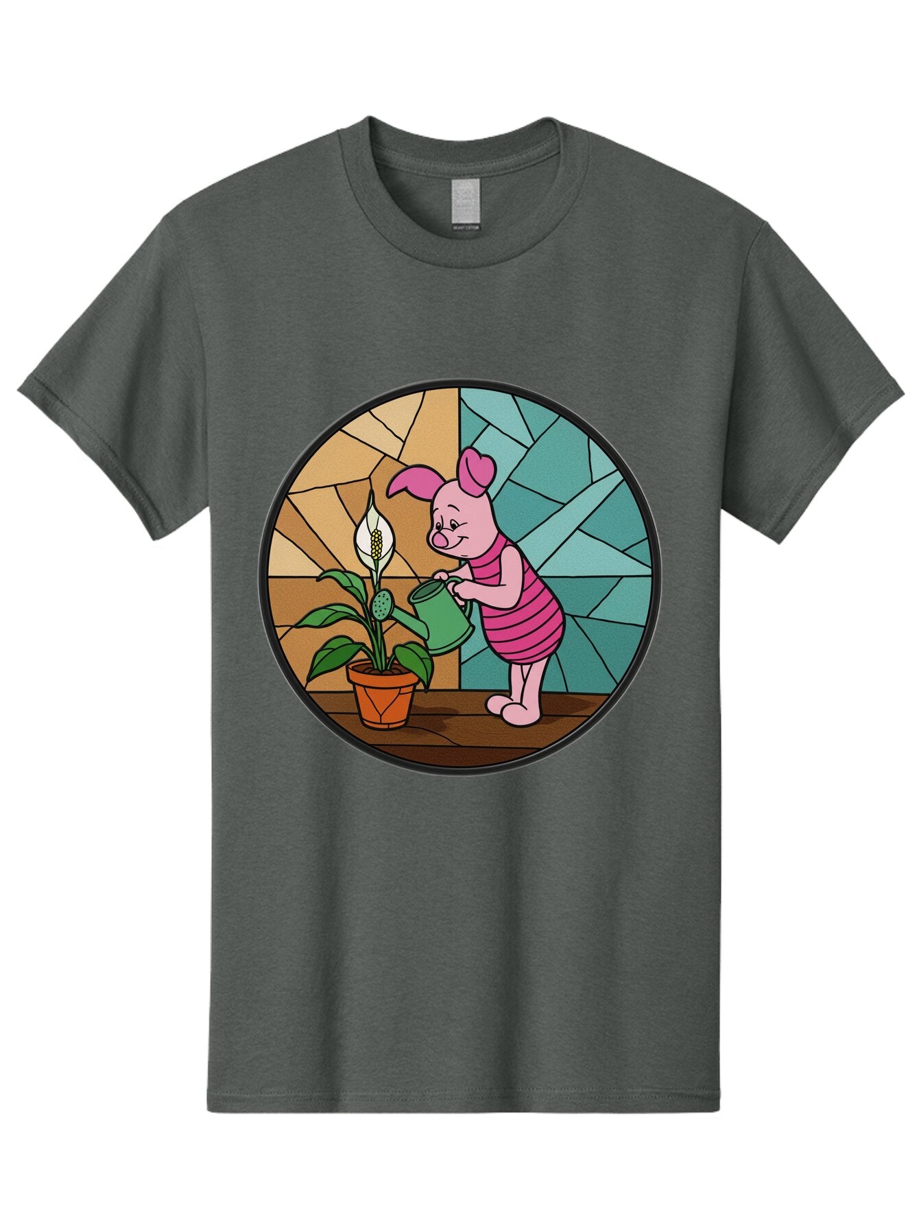 Piglet-Waters-Plant Men'S Graphic Tee, 100% Cotton, Comfortable Casual Summer Wear, Machine Washable, Vintage Camera, Old Camera, Antique Camera, Black Camera, Classic Photography, Photography Equipment, Nostalgic Device, Film Camera, Bar278 7