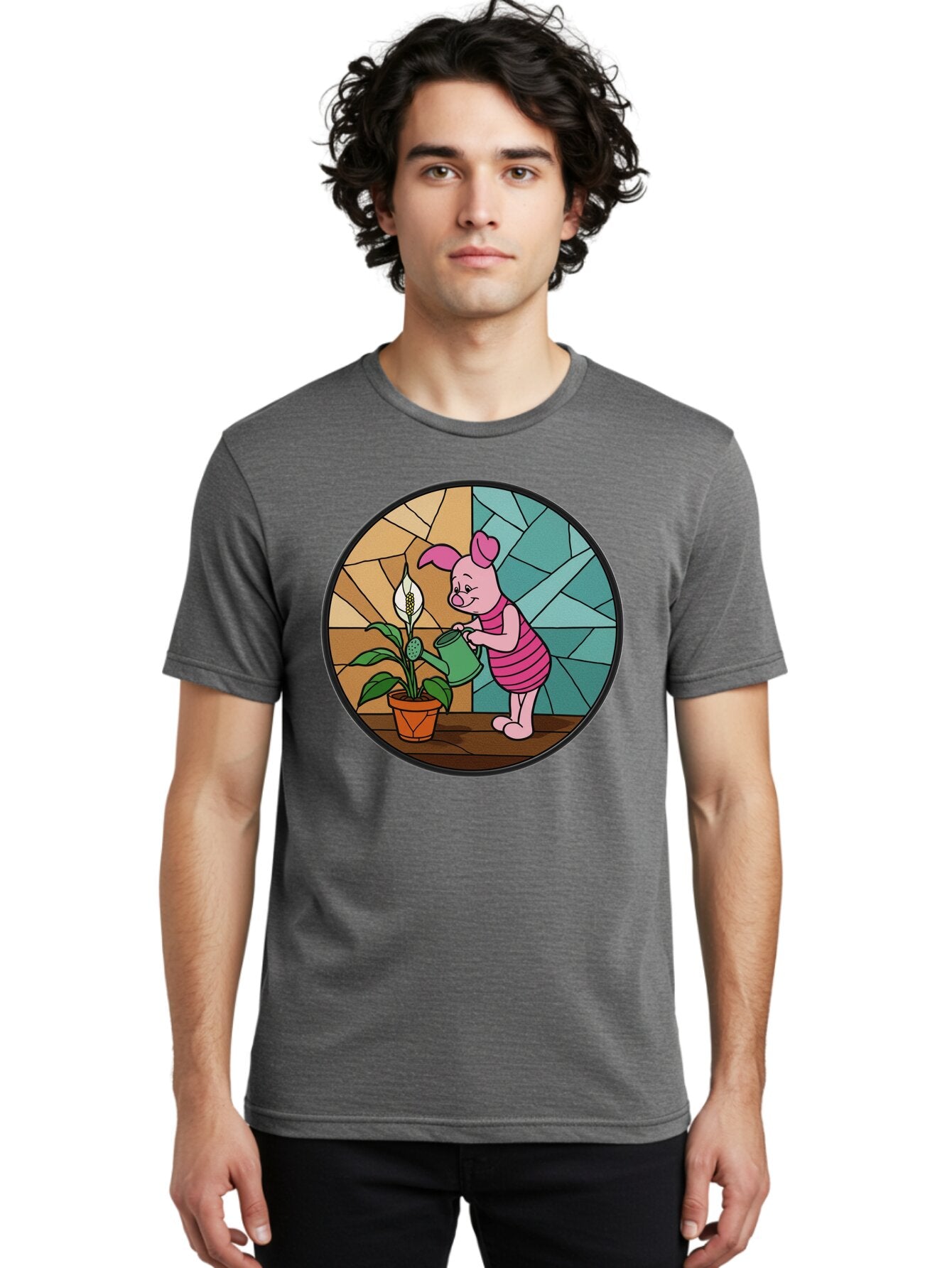 Piglet-Waters-Plant Men'S Graphic Tee, 100% Cotton, Comfortable Casual Summer Wear, Machine Washable, Vintage Camera, Old Camera, Antique Camera, Black Camera, Classic Photography, Photography Equipment, Nostalgic Device, Film Camera, Bar278 28
