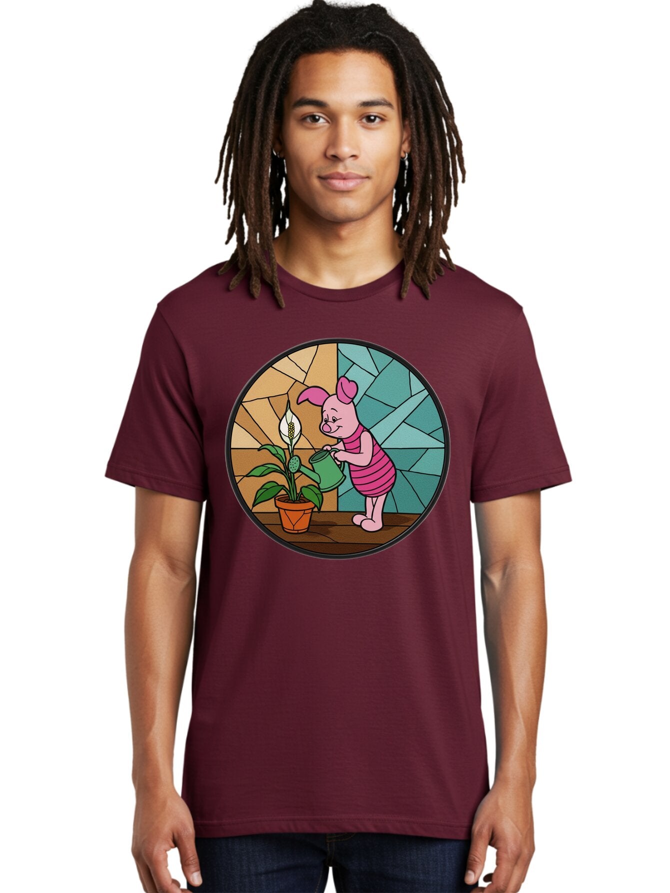 Piglet-Waters-Plant Men'S Graphic Tee, 100% Cotton, Comfortable Casual Summer Wear, Machine Washable, Vintage Camera, Old Camera, Antique Camera, Black Camera, Classic Photography, Photography Equipment, Nostalgic Device, Film Camera, Bar278 24