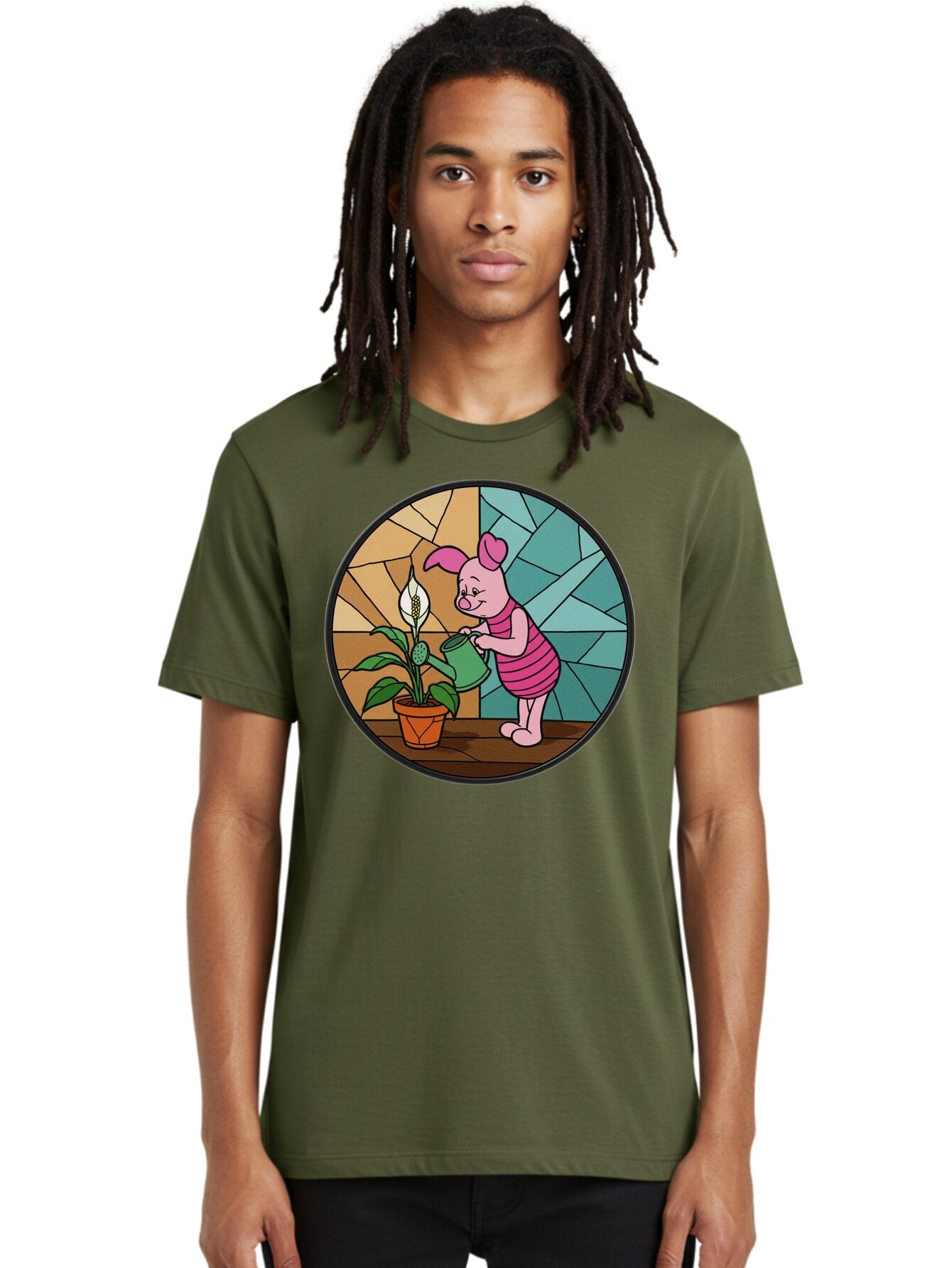 Piglet-Waters-Plant Men'S Graphic Tee, 100% Cotton, Comfortable Casual Summer Wear, Machine Washable, Vintage Camera, Old Camera, Antique Camera, Black Camera, Classic Photography, Photography Equipment, Nostalgic Device, Film Camera, Bar278 23