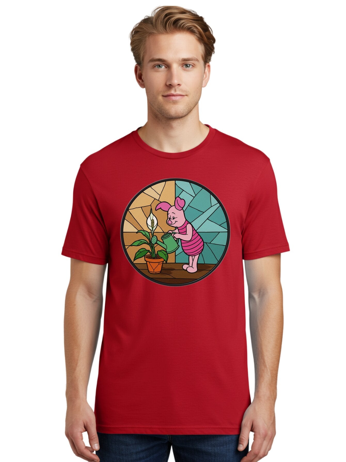 Piglet-Waters-Plant Men'S Graphic Tee, 100% Cotton, Comfortable Casual Summer Wear, Machine Washable, Vintage Camera, Old Camera, Antique Camera, Black Camera, Classic Photography, Photography Equipment, Nostalgic Device, Film Camera, Bar278 19