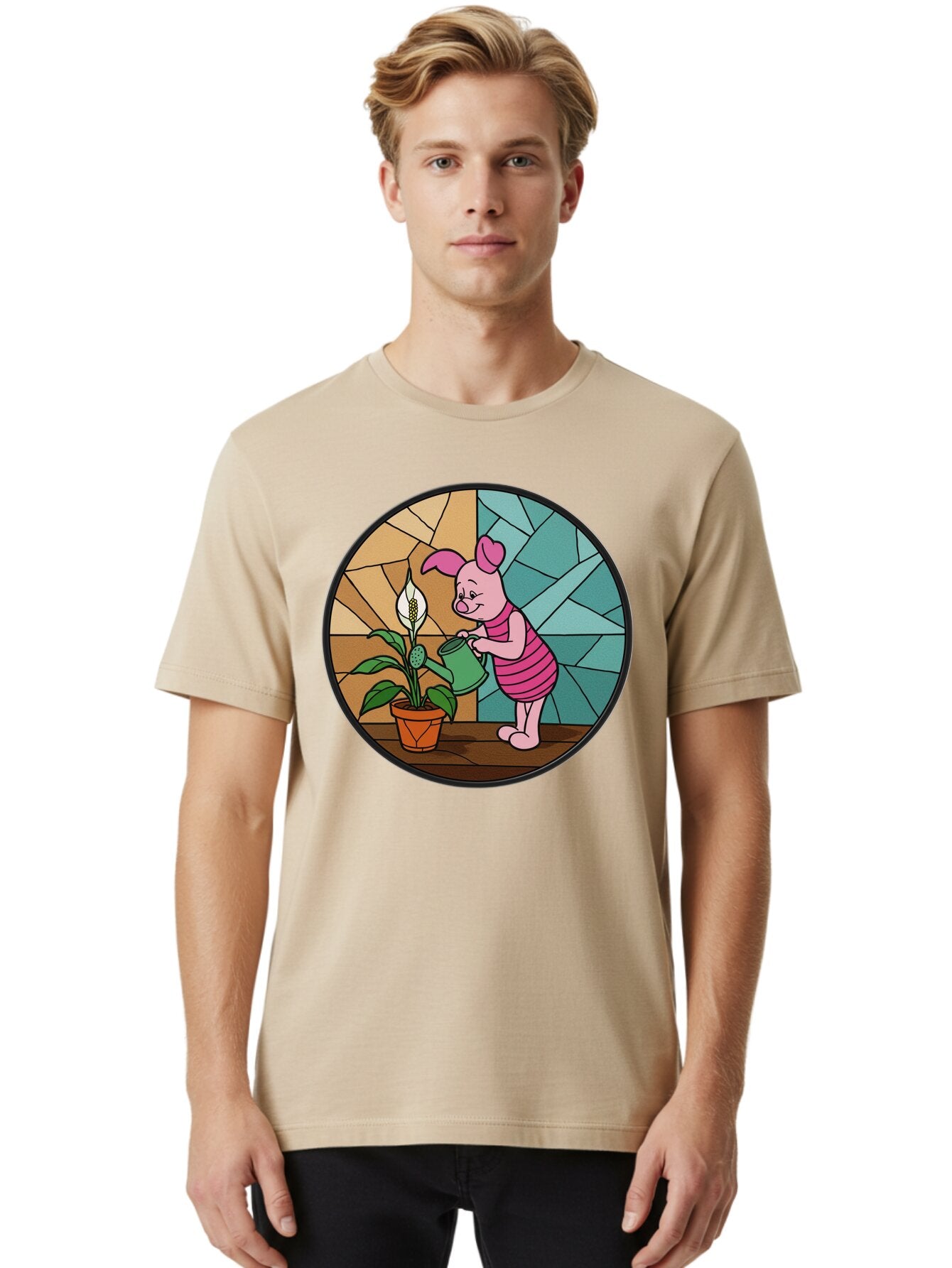 Piglet-Waters-Plant Men'S Graphic Tee, 100% Cotton, Comfortable Casual Summer Wear, Machine Washable, Vintage Camera, Old Camera, Antique Camera, Black Camera, Classic Photography, Photography Equipment, Nostalgic Device, Film Camera, Bar278 21