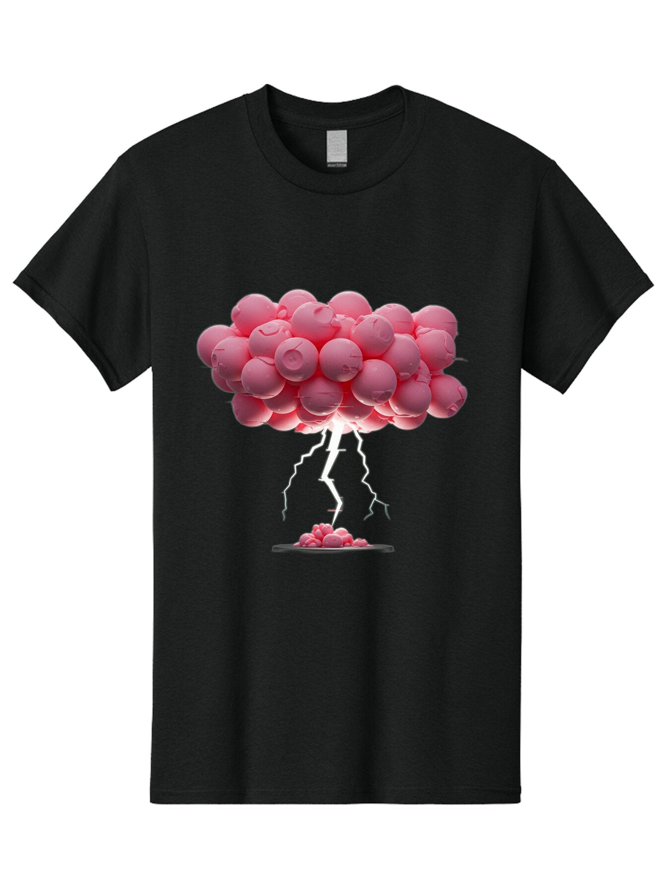 Pink-Balloons-Explosion Men'S Graphic Tee, 100% Cotton, Comfortable Casual Summer Wear, Machine Washable, Vintage Camera, Old Camera, Antique Camera, Black Camera, Classic Photography, Photography Equipment, Nostalgic Device, Film Camera, Bar280 1