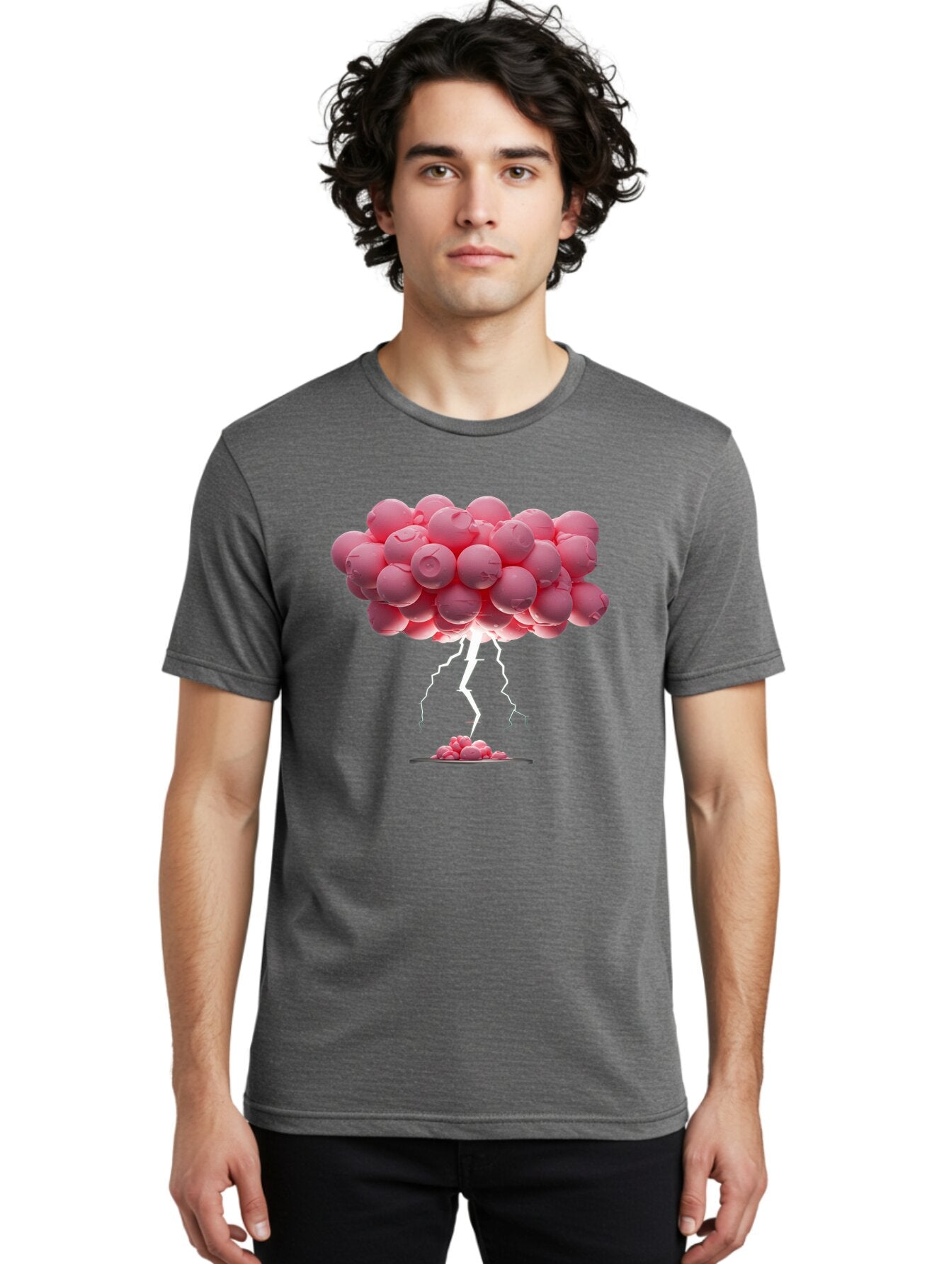 Pink-Balloons-Explosion Men'S Graphic Tee, 100% Cotton, Comfortable Casual Summer Wear, Machine Washable, Vintage Camera, Old Camera, Antique Camera, Black Camera, Classic Photography, Photography Equipment, Nostalgic Device, Film Camera, Bar280 22