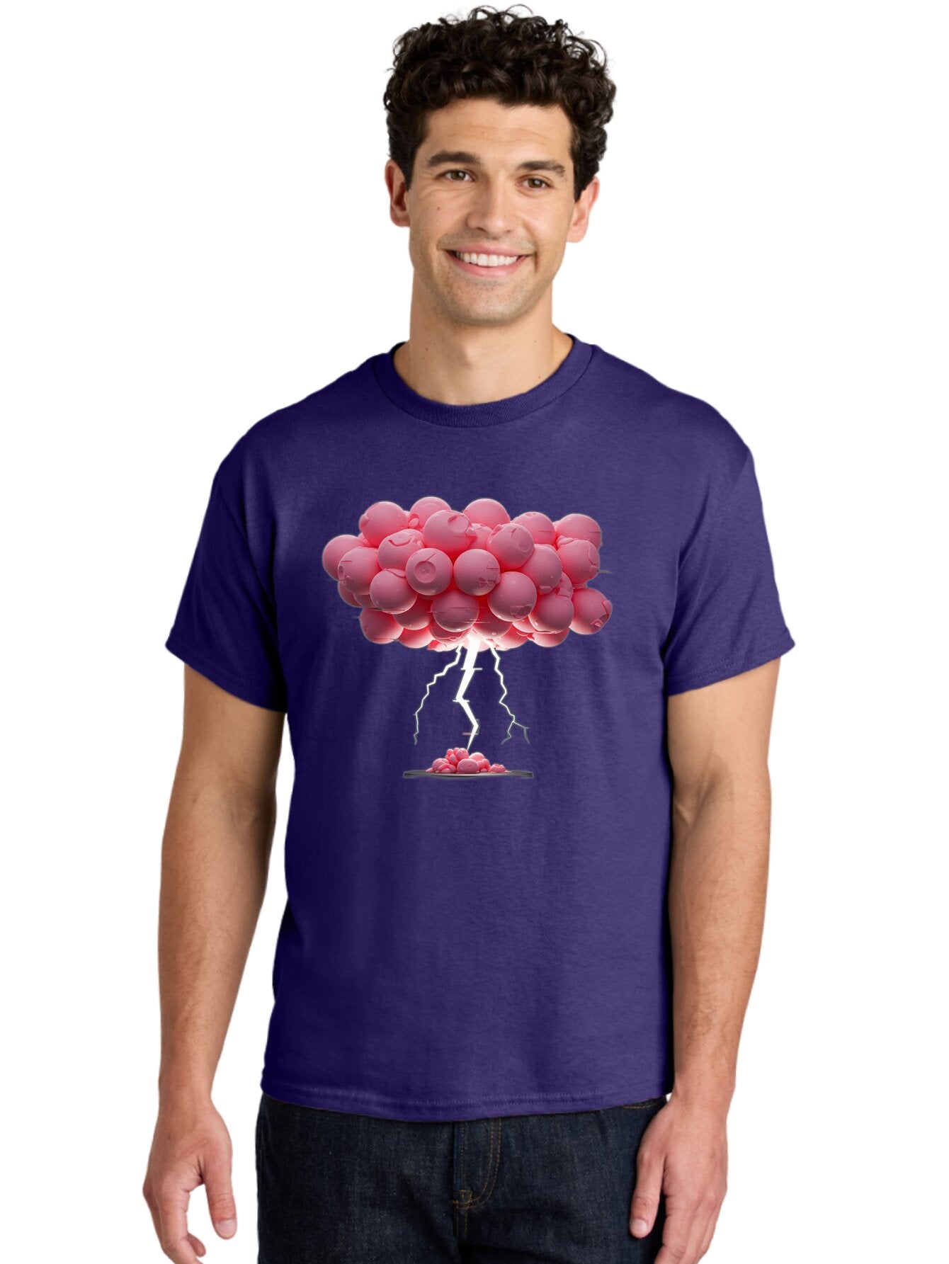 Pink-Balloons-Explosion Men'S Graphic Tee, 100% Cotton, Comfortable Casual Summer Wear, Machine Washable, Vintage Camera, Old Camera, Antique Camera, Black Camera, Classic Photography, Photography Equipment, Nostalgic Device, Film Camera, Bar280 24
