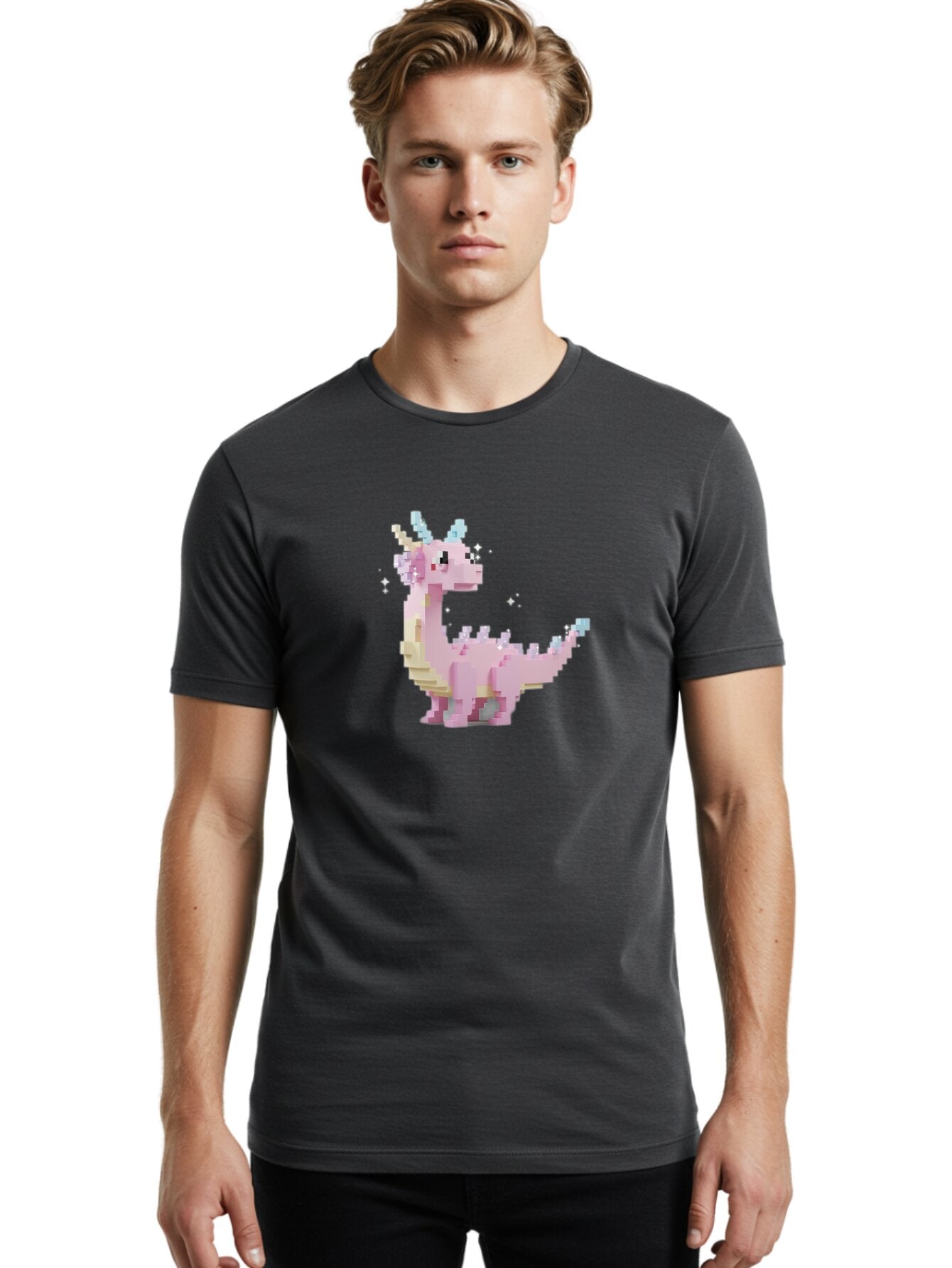 Pink-Dragon-1 Men'S Graphic Tee, 100% Cotton, Comfortable Casual Summer Wear, Machine Washable, Vintage Camera, Old Camera, Antique Camera, Black Camera, Classic Photography, Photography Equipment, Nostalgic Device, Film Camera, Camera Art Bar282 23