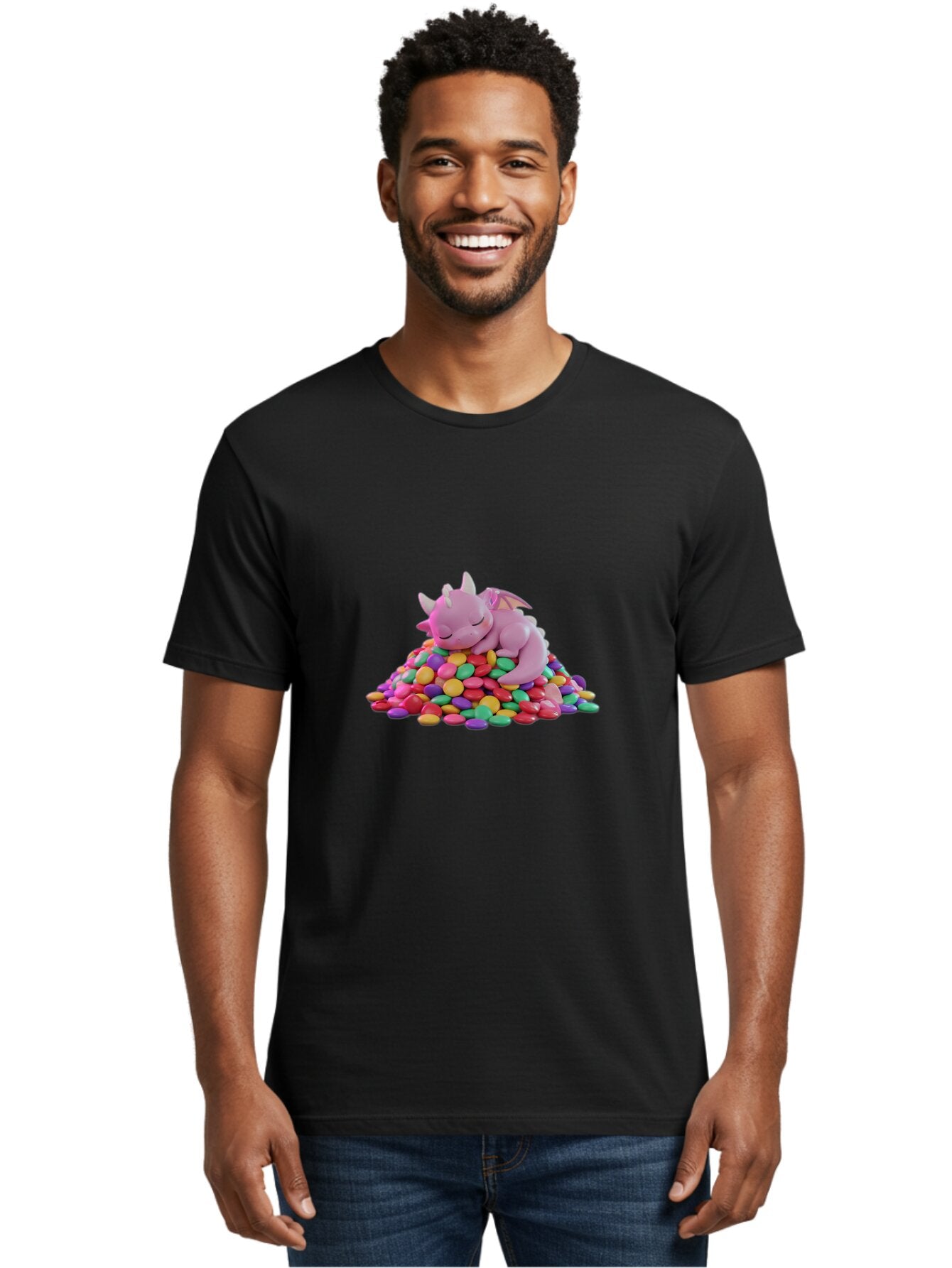 Pink-Dragon-Sleeping-On-Jewels Men'S Graphic Tee, 100% Cotton, Comfortable Casual Summer Wear, Machine Washable, Vintage Camera, Old Camera, Antique Camera, Black Camera, Classic Photography, Photography Equipment, Nostalgic Device, Bar283 27