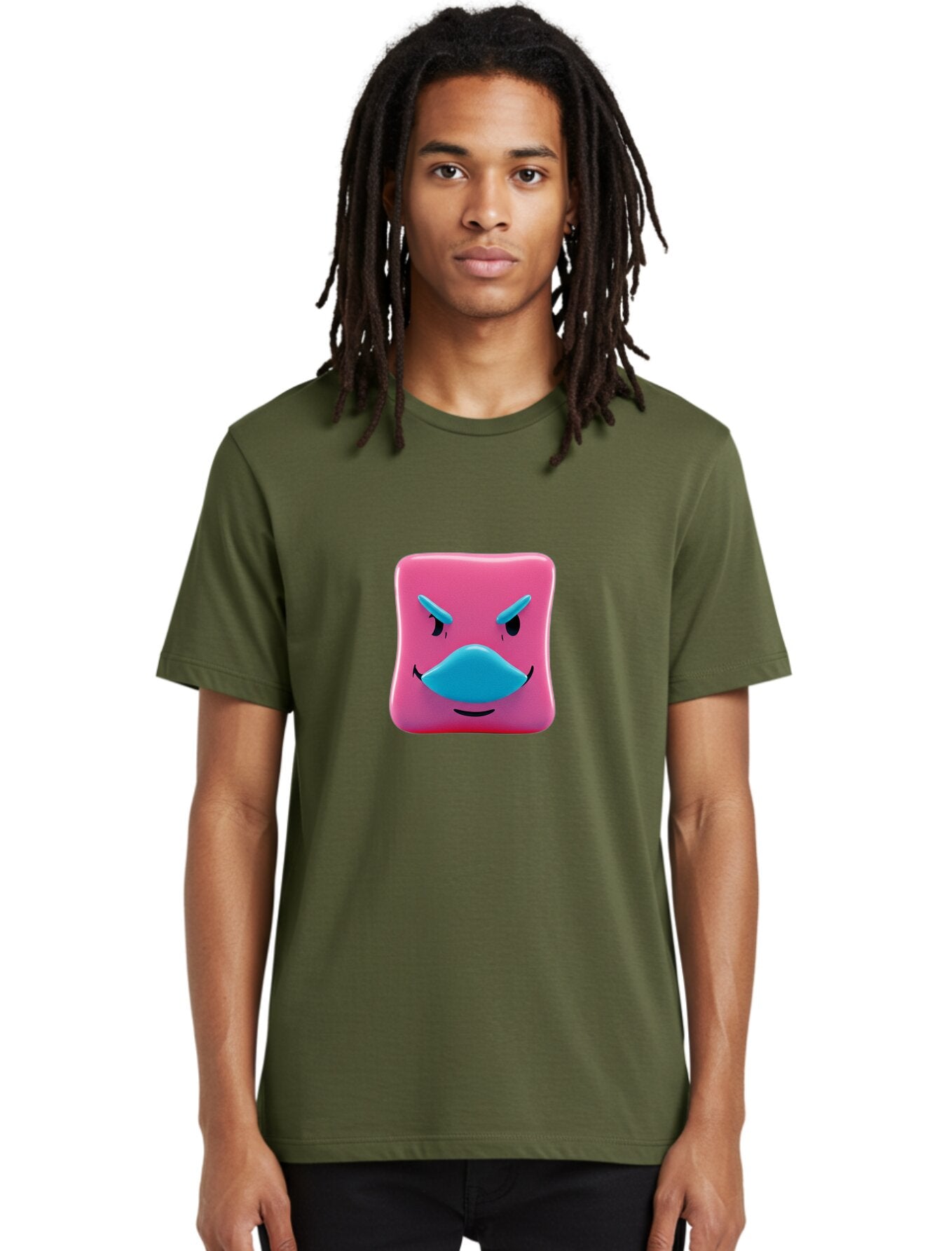 Pink-Emoji-Face Men'S Graphic Tee, 100% Cotton, Comfortable Casual Summer Wear, Machine Washable, Vintage Camera, Old Camera, Antique Camera, Black Camera, Classic Photography, Photography Equipment, Nostalgic Device, Film Camera, Camera Art Bar285 28