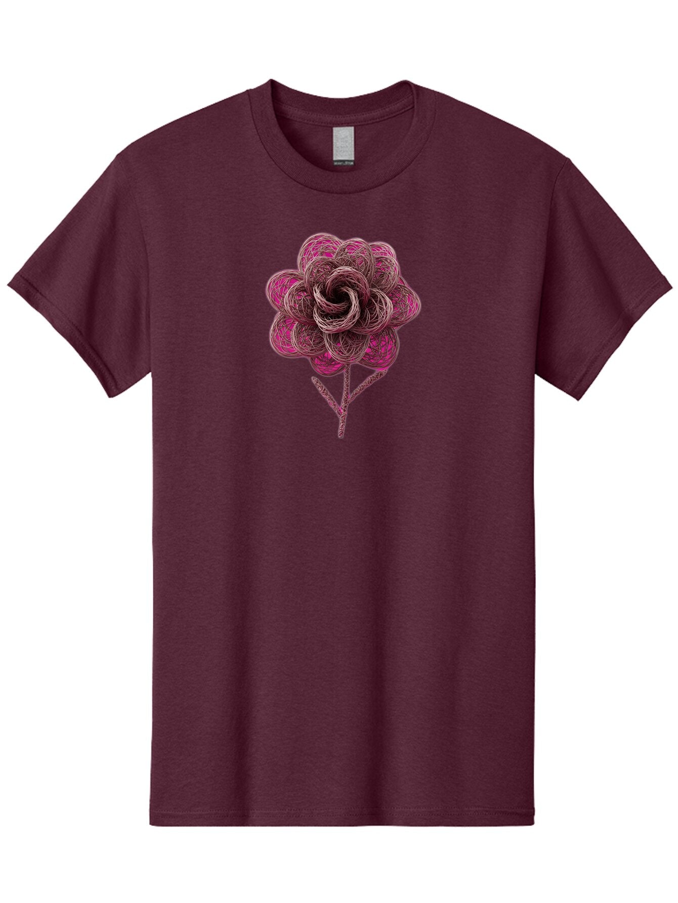 Pink-Floral-Design Men'S Graphic Tee, 100% Cotton, Comfortable Casual Summer Wear, Machine Washable, Vintage Camera, Old Camera, Antique Camera, Black Camera, Classic Photography, Photography Equipment, Nostalgic Device, Film Camera, Bar286 15