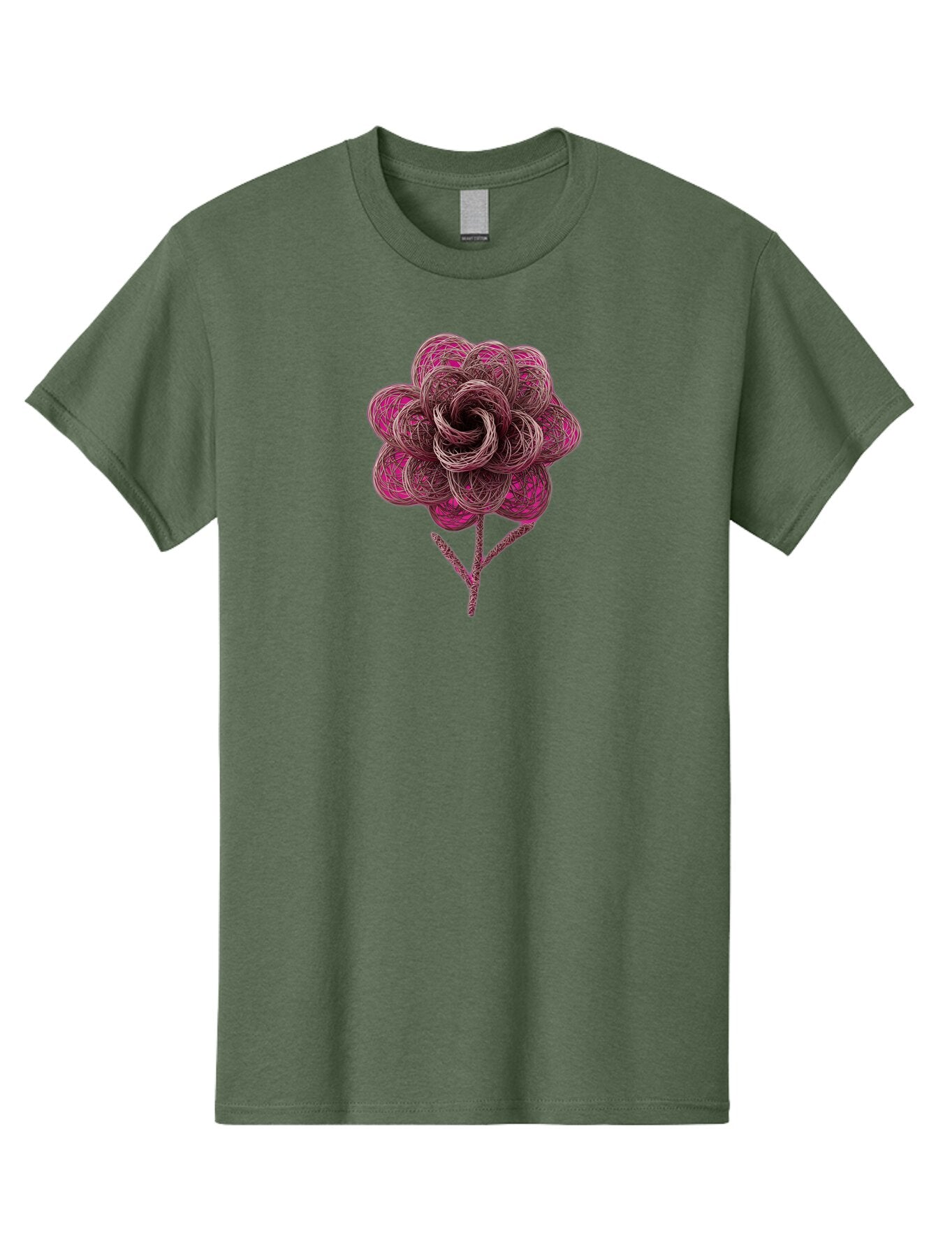 Pink-Floral-Design Men'S Graphic Tee, 100% Cotton, Comfortable Casual Summer Wear, Machine Washable, Vintage Camera, Old Camera, Antique Camera, Black Camera, Classic Photography, Photography Equipment, Nostalgic Device, Film Camera, Bar286 8