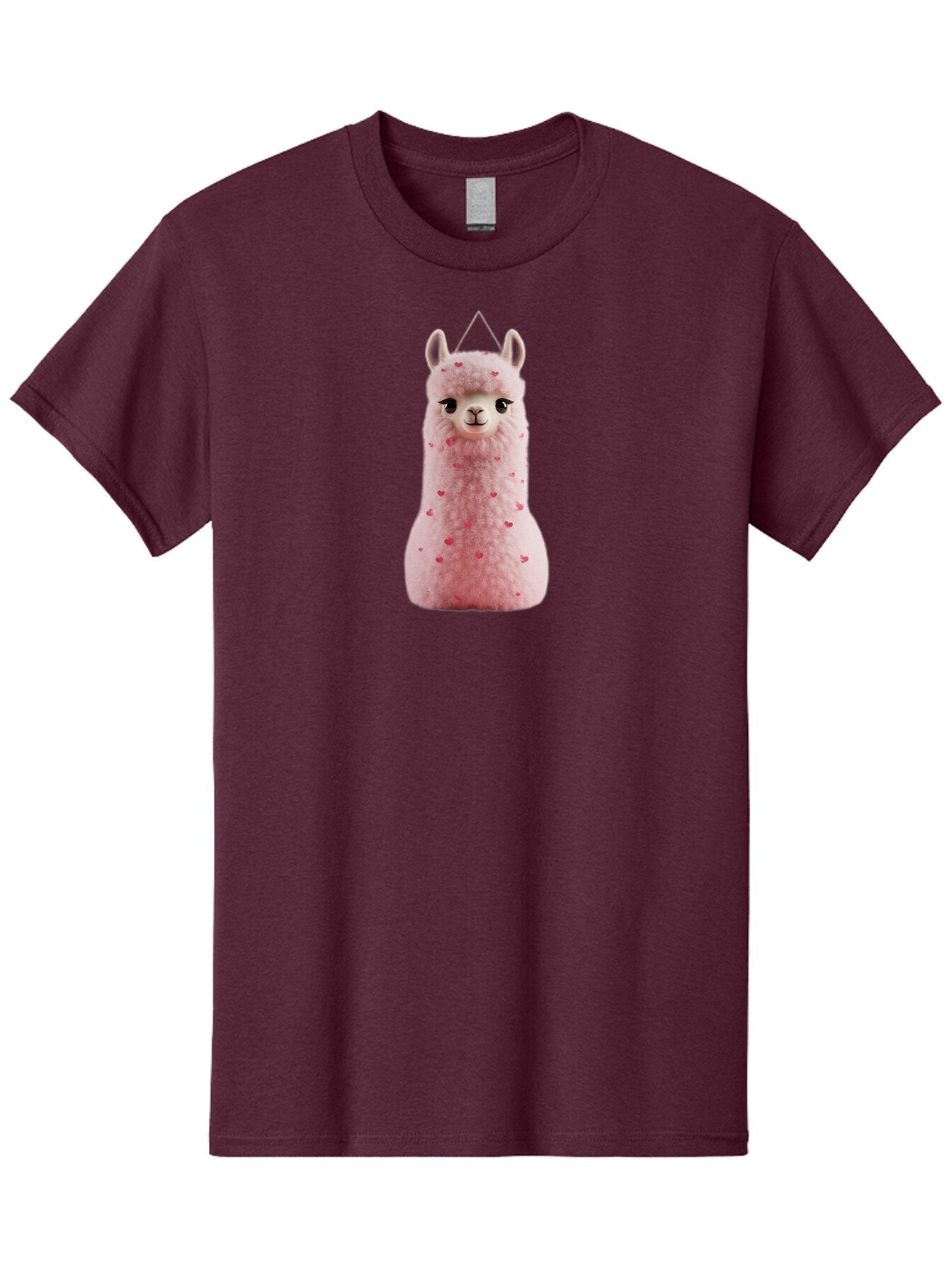 Pink-Llama-1 Men'S Graphic Tee, 100% Cotton, Comfortable Casual Summer Wear, Machine Washable, Vintage Camera, Old Camera, Antique Camera, Black Camera, Classic Photography, Photography Equipment, Nostalgic Device, Film Camera, Camera Art Bar290 10