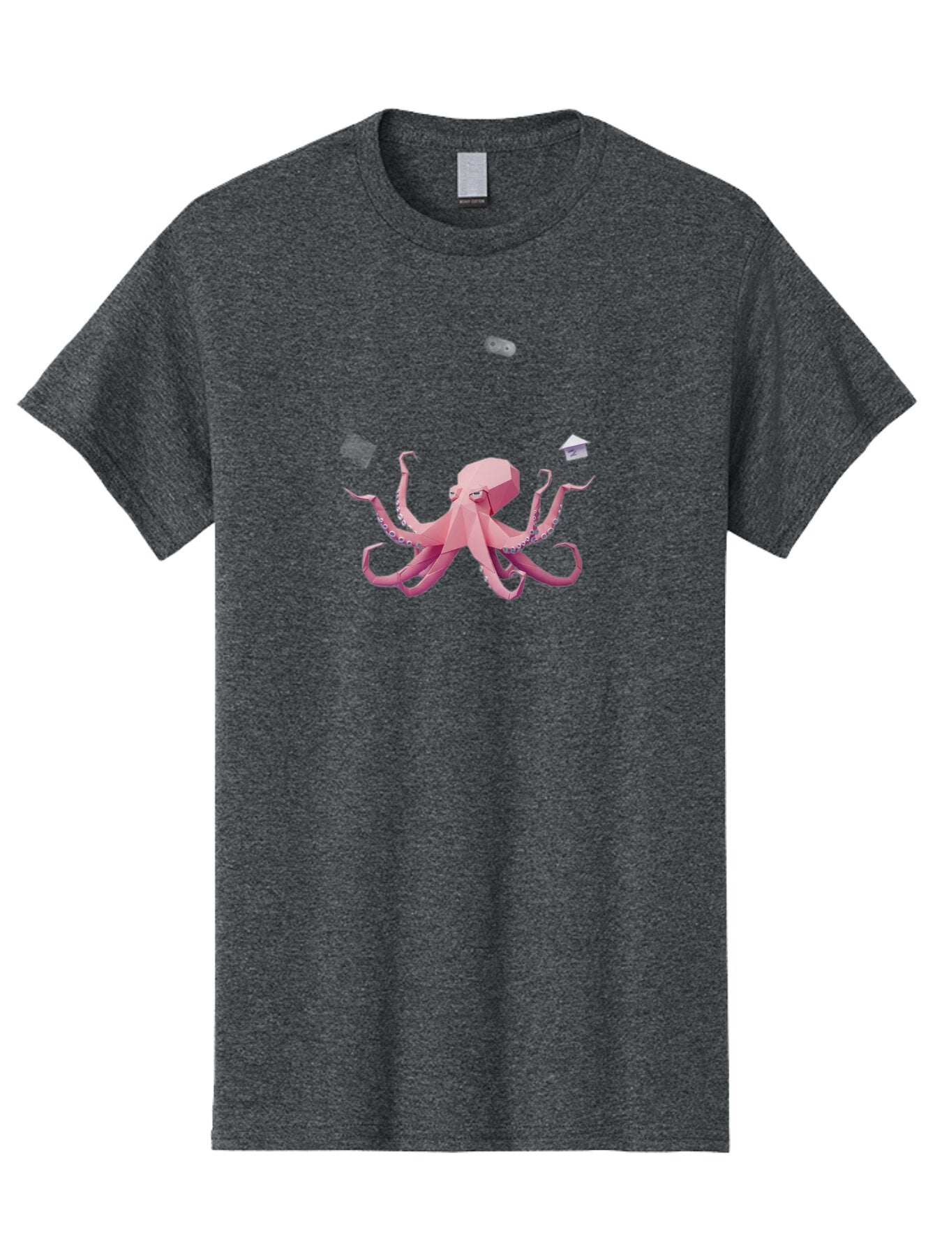 Pink-Octopus Men'S Graphic Tee, 100% Cotton, Comfortable Casual Summer Wear, Machine Washable, Vintage Camera, Old Camera, Antique Camera, Black Camera, Classic Photography, Photography Equipment, Nostalgic Device, Film Camera, Camera Art Bar292 4