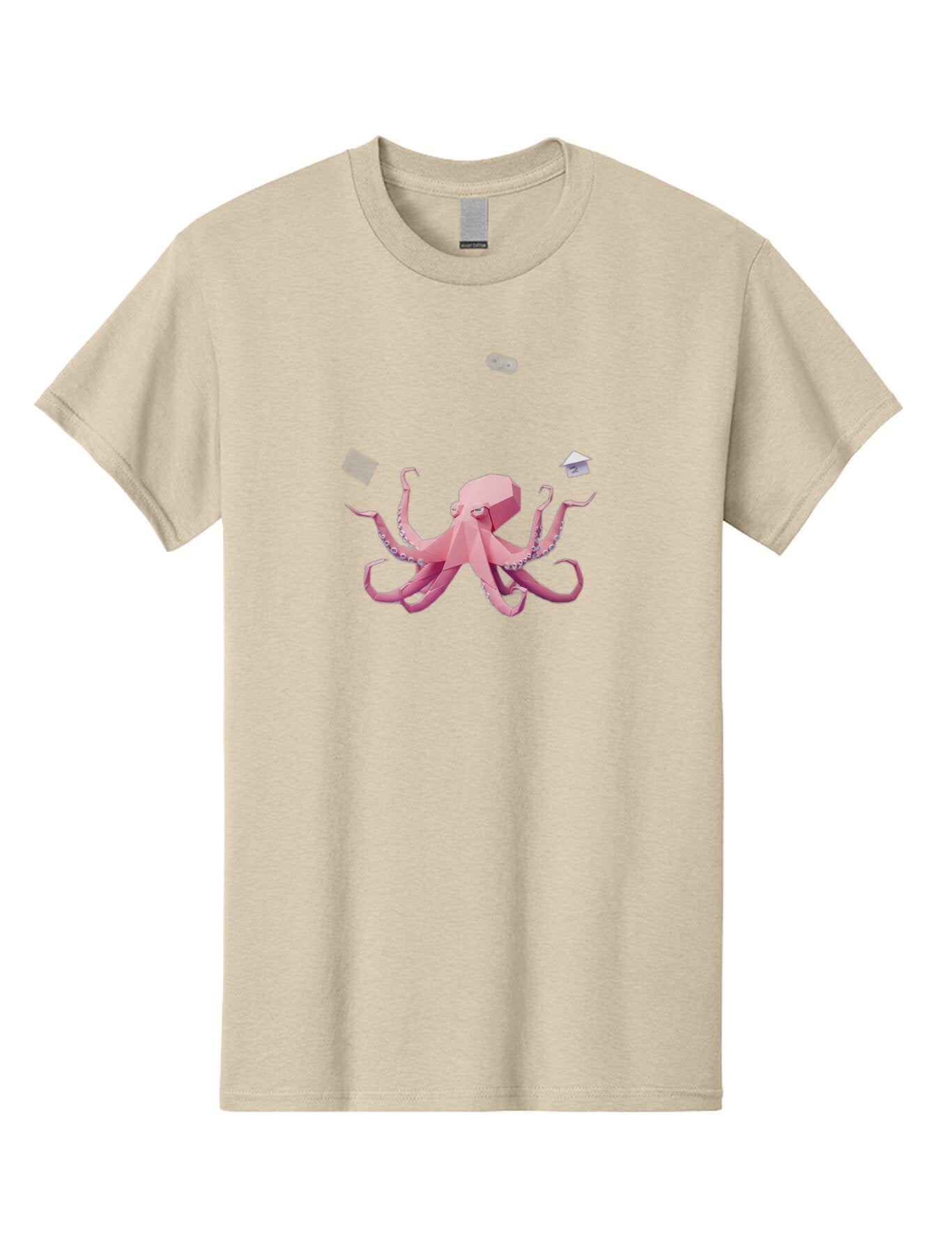 Pink-Octopus Men'S Graphic Tee, 100% Cotton, Comfortable Casual Summer Wear, Machine Washable, Vintage Camera, Old Camera, Antique Camera, Black Camera, Classic Photography, Photography Equipment, Nostalgic Device, Film Camera, Camera Art Bar292 8