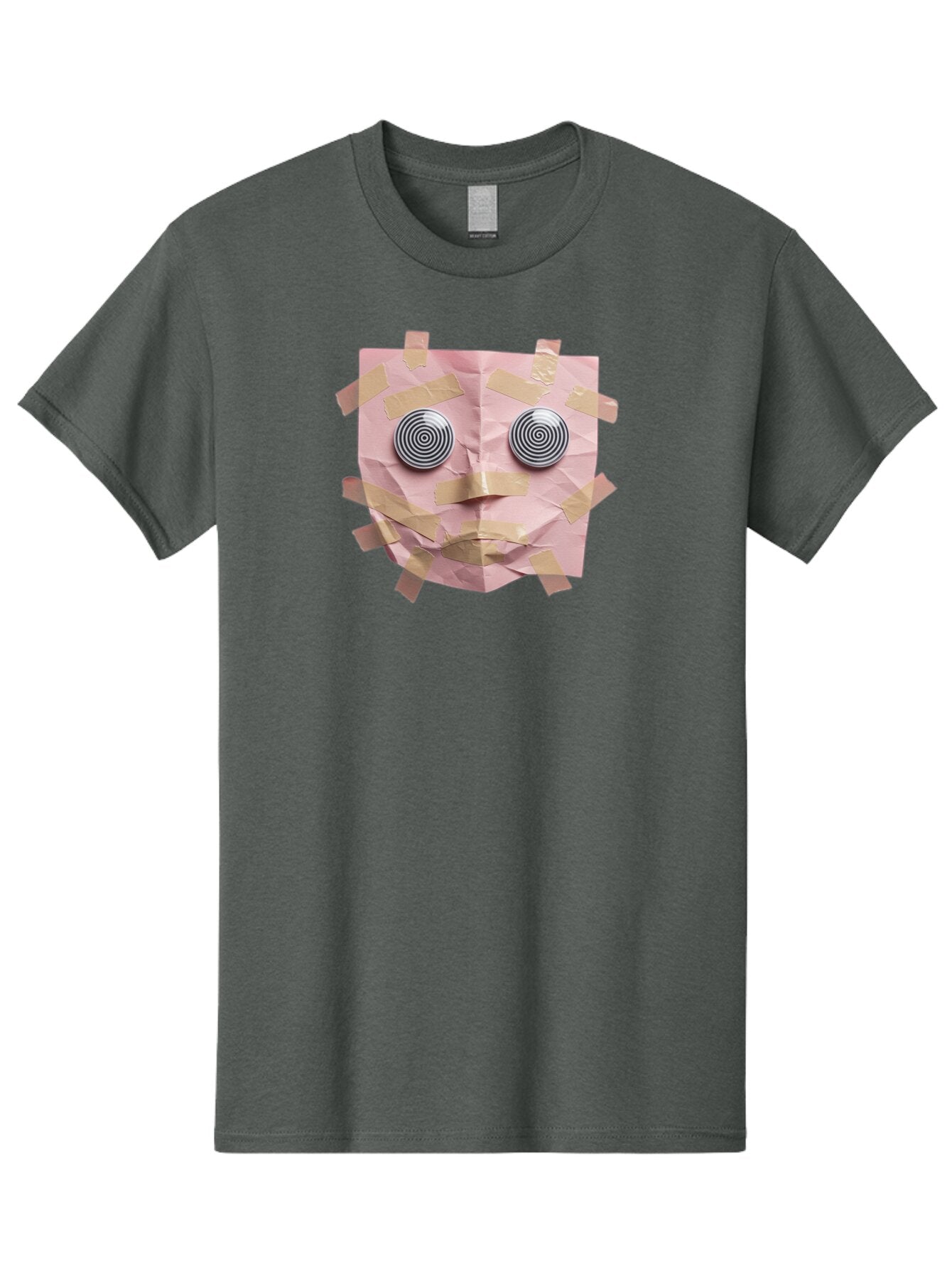 Pink-Paper-Face Men'S Graphic Tee, 100% Cotton, Comfortable Casual Summer Wear, Machine Washable, Vintage Camera, Old Camera, Antique Camera, Black Camera, Classic Photography, Photography Equipment, Nostalgic Device, Film Camera, Camera Art Bar293 10