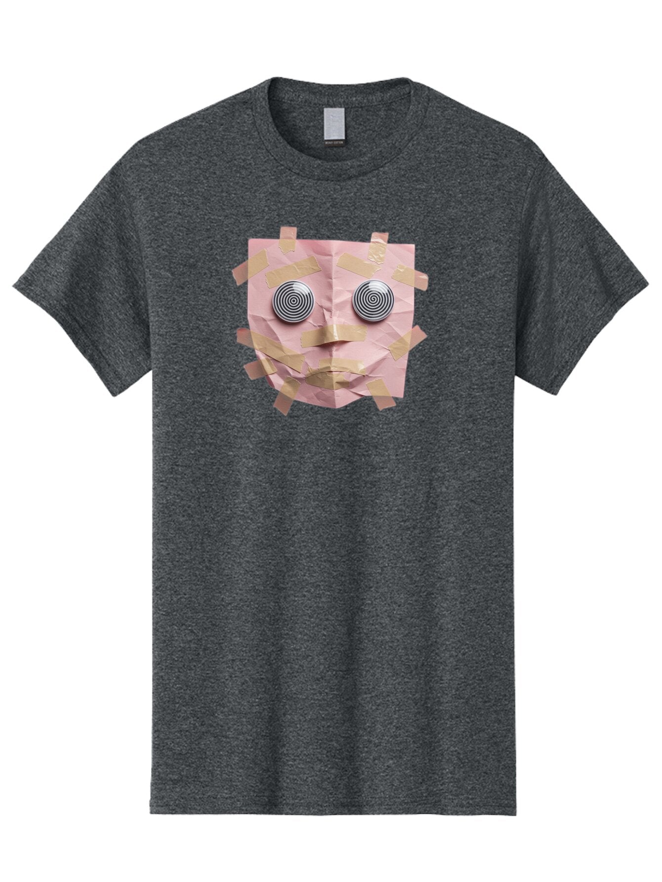 Pink-Paper-Face Men'S Graphic Tee, 100% Cotton, Comfortable Casual Summer Wear, Machine Washable, Vintage Camera, Old Camera, Antique Camera, Black Camera, Classic Photography, Photography Equipment, Nostalgic Device, Film Camera, Camera Art Bar293 11