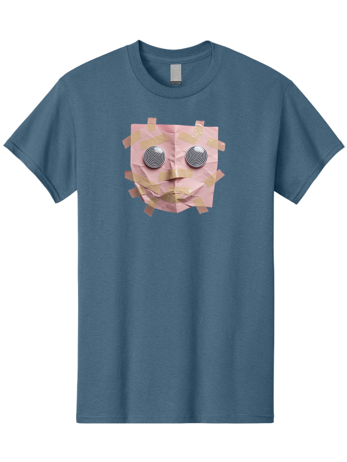 Pink-Paper-Face Men'S Graphic Tee, 100% Cotton, Comfortable Casual Summer Wear, Machine Washable, Vintage Camera, Old Camera, Antique Camera, Black Camera, Classic Photography, Photography Equipment, Nostalgic Device, Film Camera, Camera Art Bar293 13