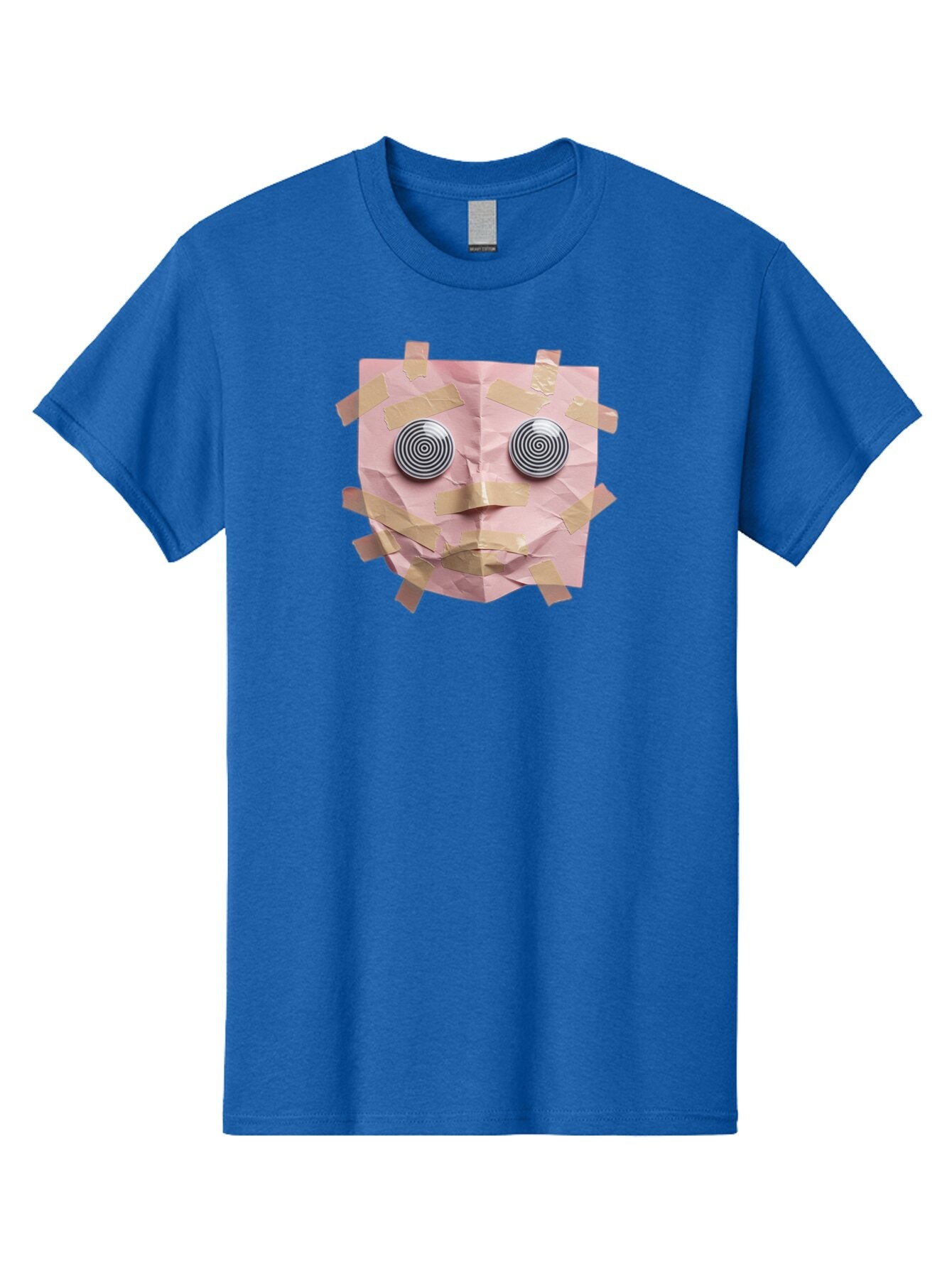 Pink-Paper-Face Men'S Graphic Tee, 100% Cotton, Comfortable Casual Summer Wear, Machine Washable, Vintage Camera, Old Camera, Antique Camera, Black Camera, Classic Photography, Photography Equipment, Nostalgic Device, Film Camera, Camera Art Bar293 15