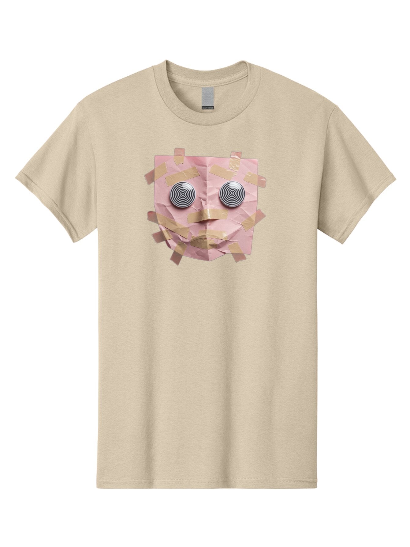Pink-Paper-Face Men'S Graphic Tee, 100% Cotton, Comfortable Casual Summer Wear, Machine Washable, Vintage Camera, Old Camera, Antique Camera, Black Camera, Classic Photography, Photography Equipment, Nostalgic Device, Film Camera, Camera Art Bar293 14