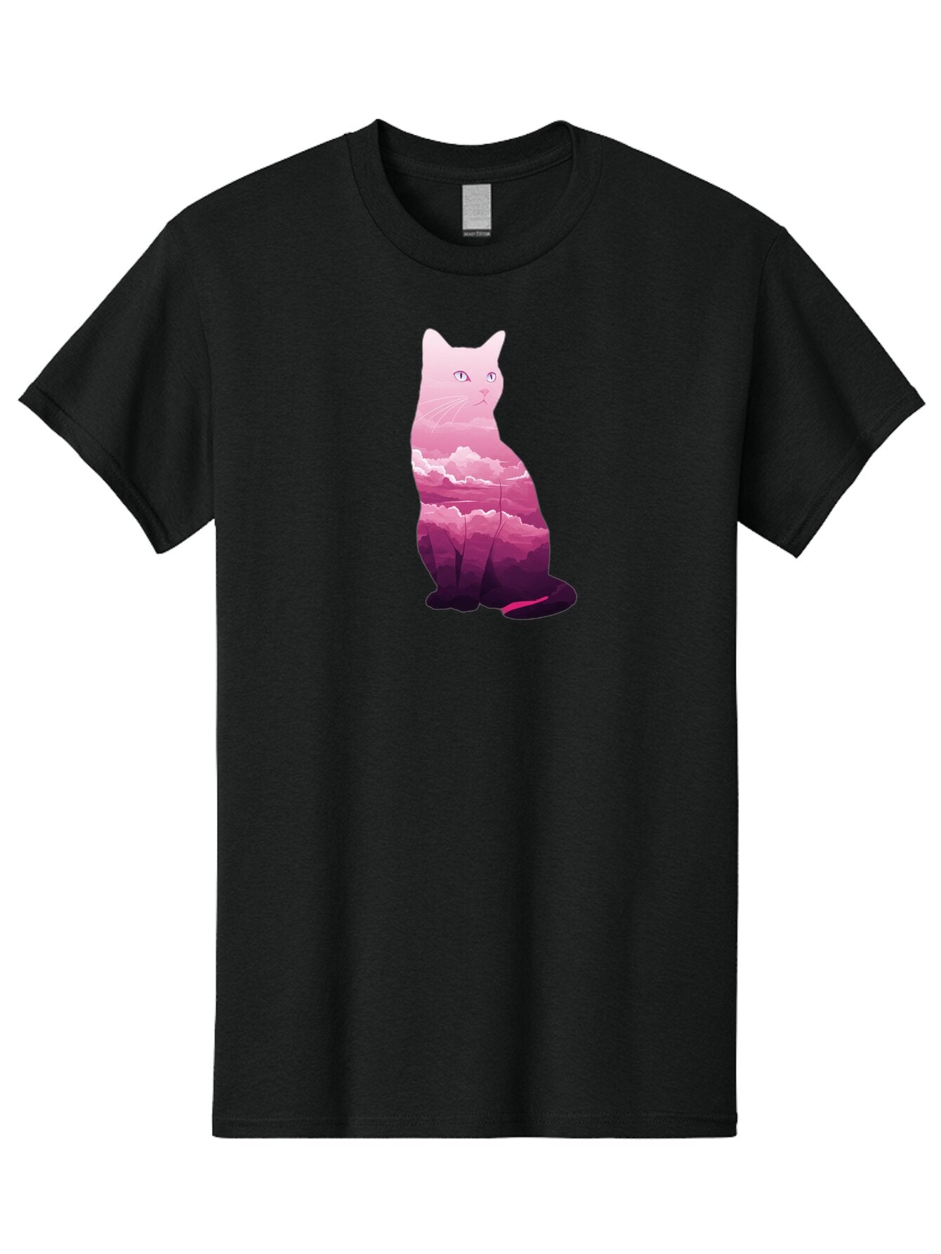 Pink-Sky-Cat Men'S Graphic Tee, 100% Cotton, Comfortable Casual Summer Wear, Machine Washable, Vintage Camera, Old Camera, Antique Camera, Black Camera, Classic Photography, Photography Equipment, Nostalgic Device, Film Camera, Camera Art Bar296 5