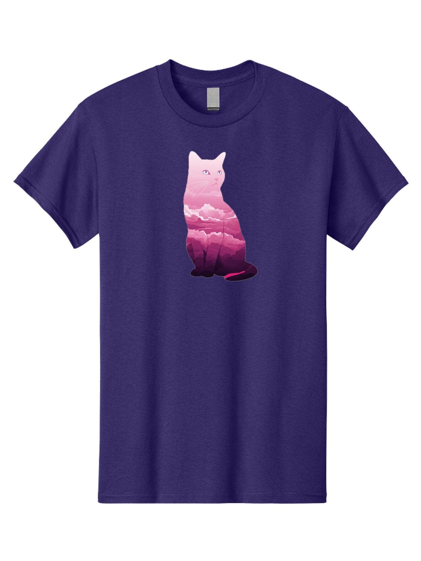 Pink-Sky-Cat Men'S Graphic Tee, 100% Cotton, Comfortable Casual Summer Wear, Machine Washable, Vintage Camera, Old Camera, Antique Camera, Black Camera, Classic Photography, Photography Equipment, Nostalgic Device, Film Camera, Camera Art Bar296