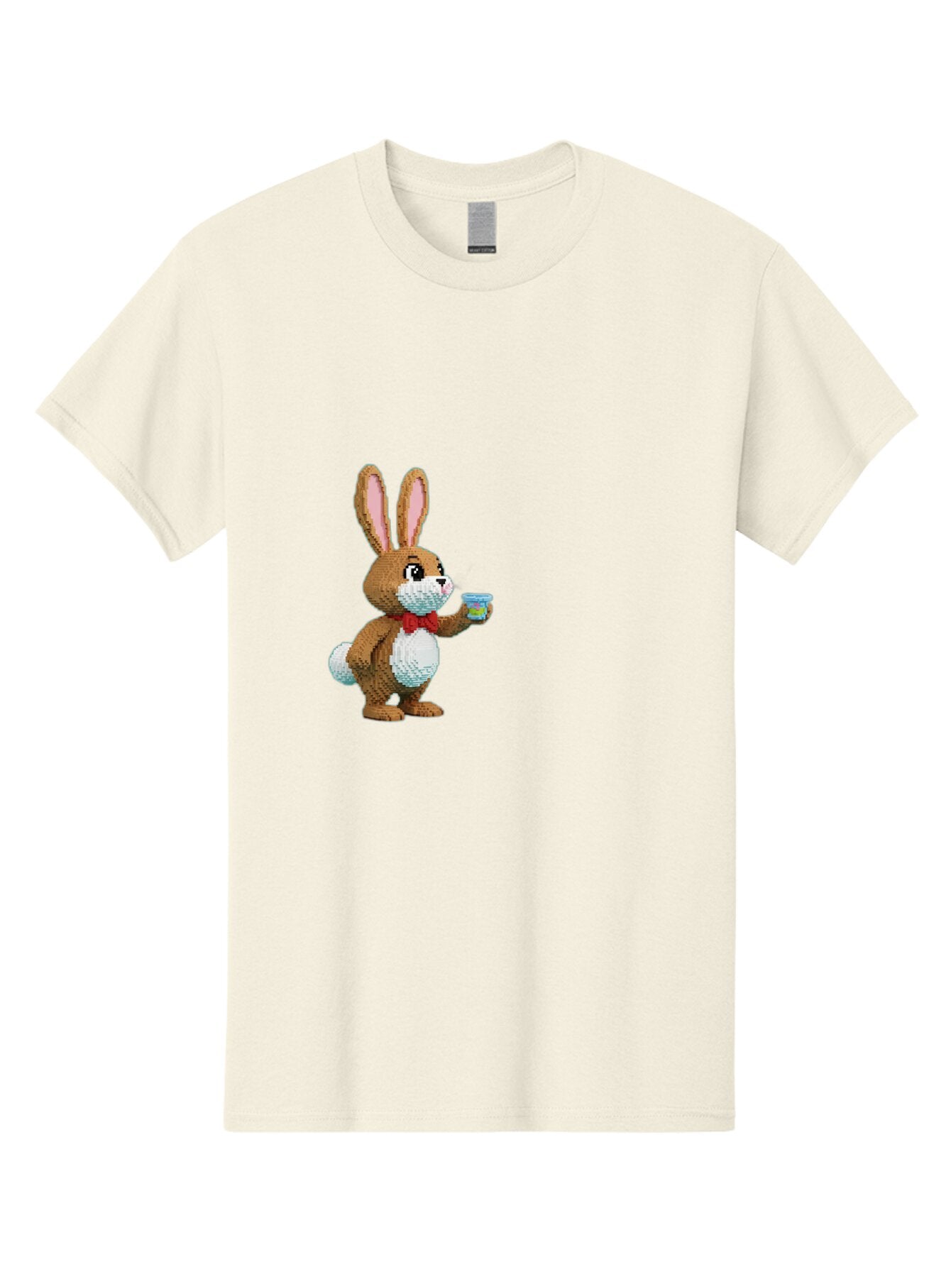 Pixel-Art-Bunny Men'S Graphic Tee, 100% Cotton, Comfortable Casual Summer Wear, Machine Washable, Vintage Camera, Old Camera, Antique Camera, Black Camera, Classic Photography, Photography Equipment, Nostalgic Device, Film Camera, Camera Art Bar301 10