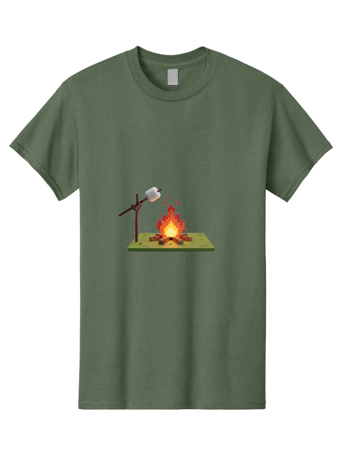Pixel-Campfire Men'S Graphic Tee, 100% Cotton, Comfortable Casual Summer Wear, Machine Washable, Vintage Camera, Old Camera, Antique Camera, Black Camera, Classic Photography, Photography Equipment, Nostalgic Device, Film Camera, Camera Art Bar303 13