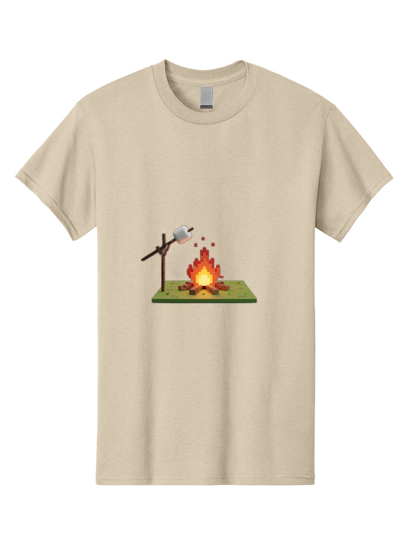 Pixel-Campfire Men'S Graphic Tee, 100% Cotton, Comfortable Casual Summer Wear, Machine Washable, Vintage Camera, Old Camera, Antique Camera, Black Camera, Classic Photography, Photography Equipment, Nostalgic Device, Film Camera, Camera Art Bar303 8