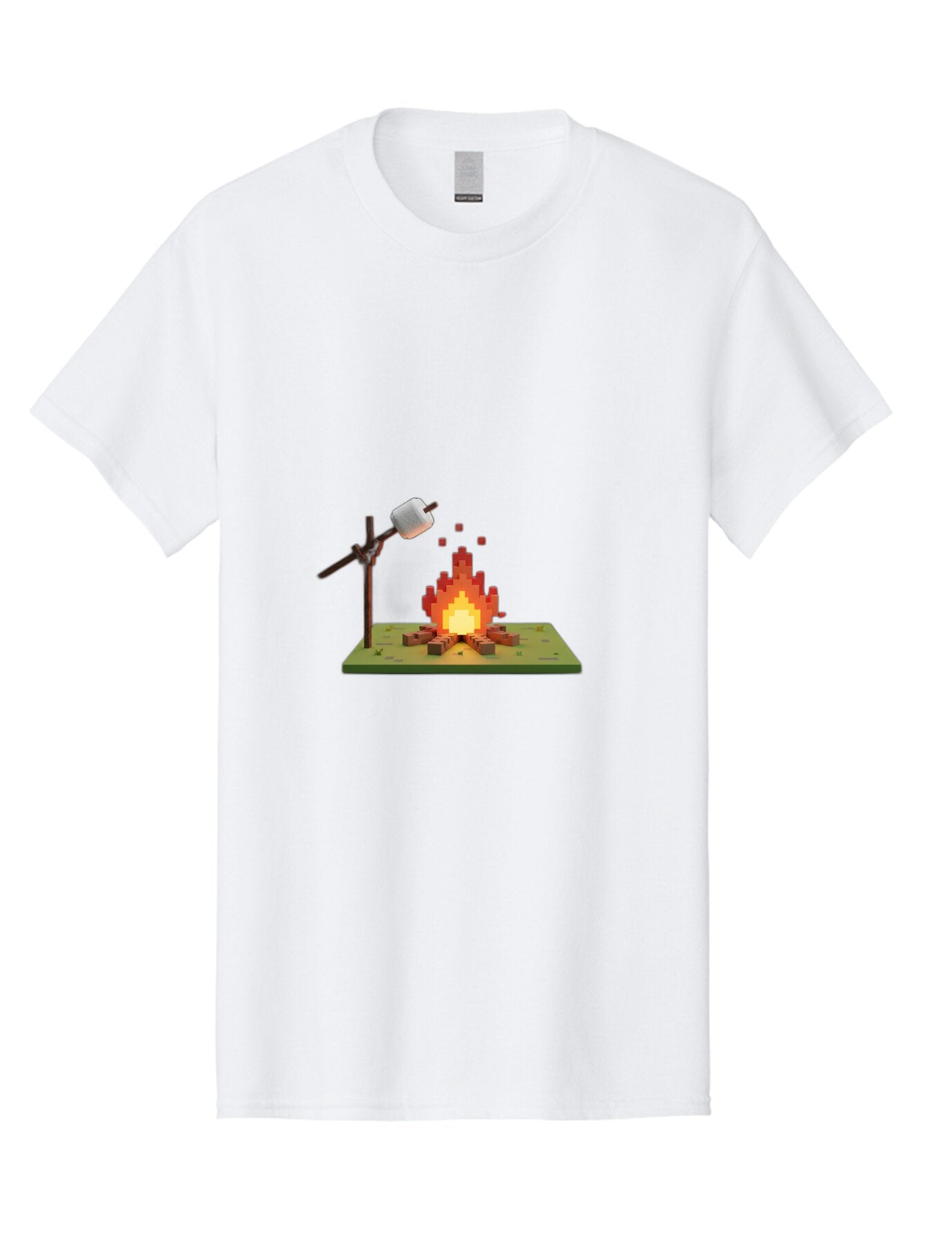 Pixel-Campfire Men'S Graphic Tee, 100% Cotton, Comfortable Casual Summer Wear, Machine Washable, Vintage Camera, Old Camera, Antique Camera, Black Camera, Classic Photography, Photography Equipment, Nostalgic Device, Film Camera, Camera Art Bar303 9