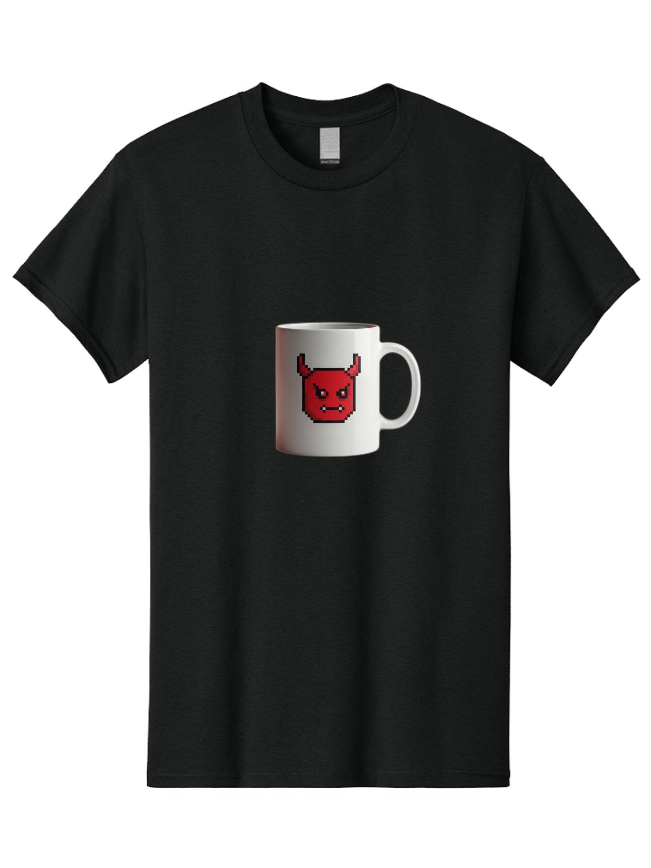 Pixel-Devil-Mug Men'S Graphic Tee, 100% Cotton, Comfortable Casual Summer Wear, Machine Washable, Vintage Camera, Old Camera, Antique Camera, Black Camera, Classic Photography, Photography Equipment, Nostalgic Device, Film Camera, Camera Art Bar304 11