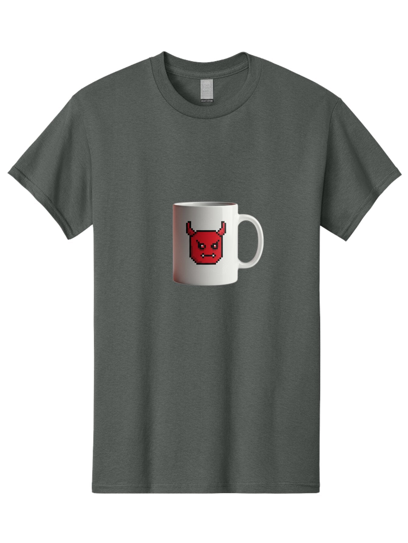 Pixel-Devil-Mug Men'S Graphic Tee, 100% Cotton, Comfortable Casual Summer Wear, Machine Washable, Vintage Camera, Old Camera, Antique Camera, Black Camera, Classic Photography, Photography Equipment, Nostalgic Device, Film Camera, Camera Art Bar304 7