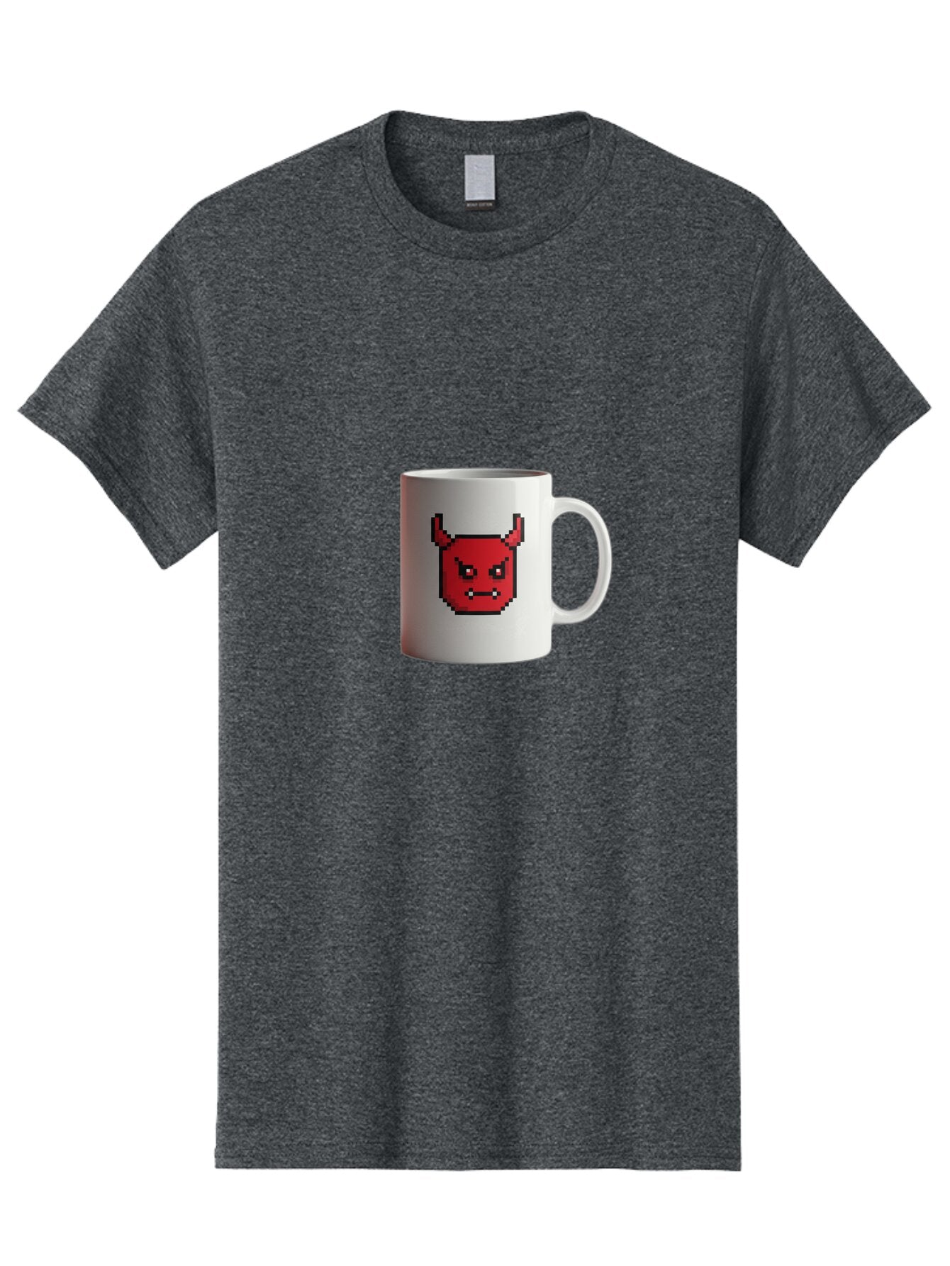 Pixel-Devil-Mug Men'S Graphic Tee, 100% Cotton, Comfortable Casual Summer Wear, Machine Washable, Vintage Camera, Old Camera, Antique Camera, Black Camera, Classic Photography, Photography Equipment, Nostalgic Device, Film Camera, Camera Art Bar304 9