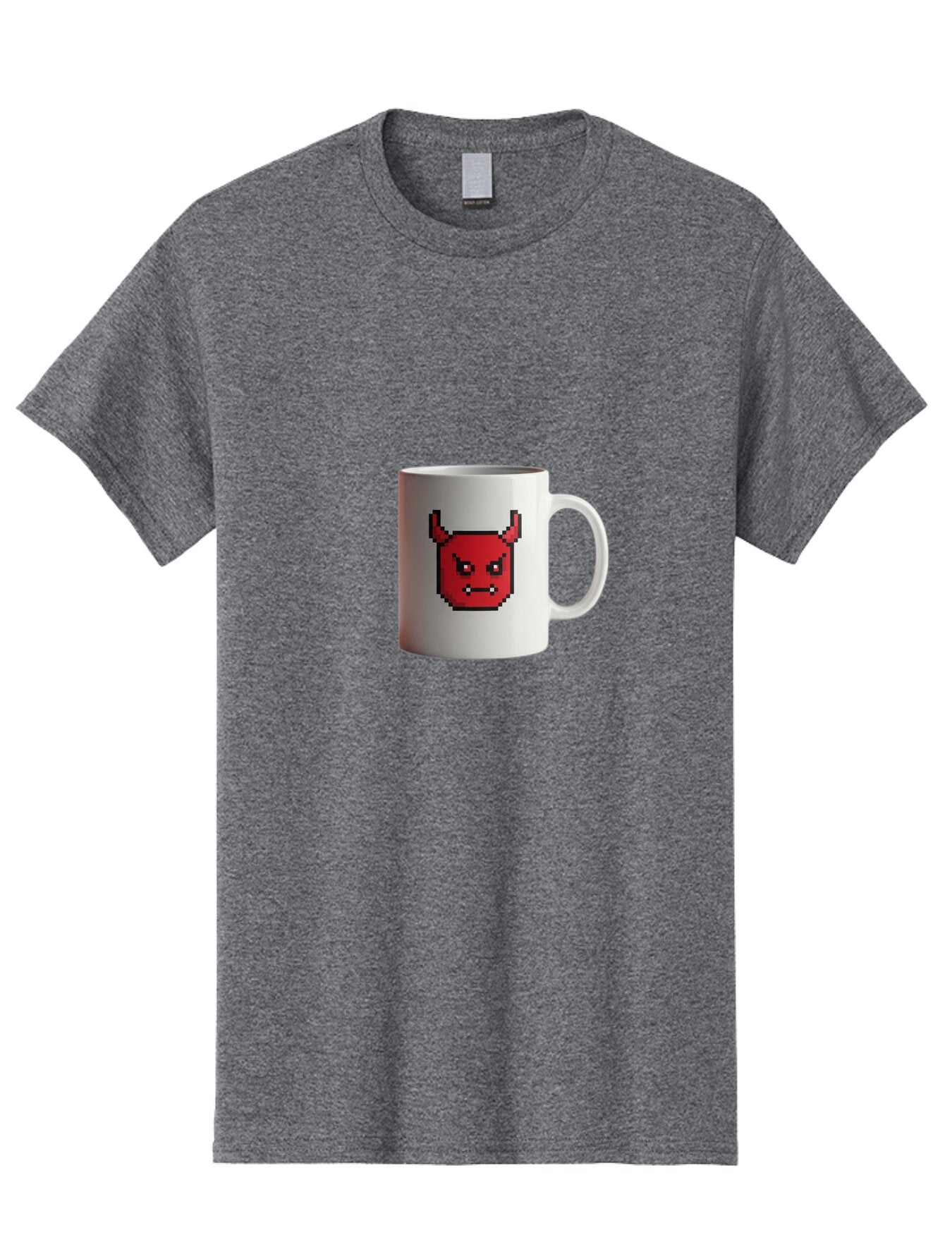 Pixel-Devil-Mug Men'S Graphic Tee, 100% Cotton, Comfortable Casual Summer Wear, Machine Washable, Vintage Camera, Old Camera, Antique Camera, Black Camera, Classic Photography, Photography Equipment, Nostalgic Device, Film Camera, Camera Art Bar304 10