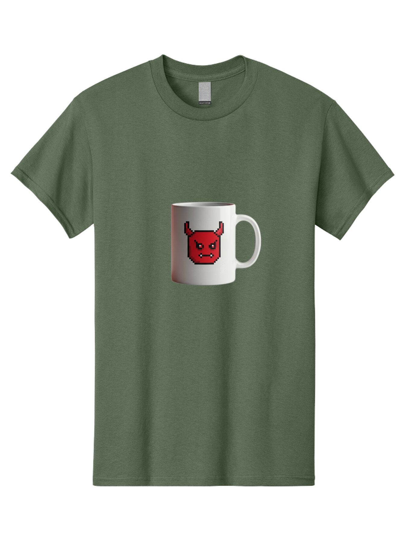 Pixel-Devil-Mug Men'S Graphic Tee, 100% Cotton, Comfortable Casual Summer Wear, Machine Washable, Vintage Camera, Old Camera, Antique Camera, Black Camera, Classic Photography, Photography Equipment, Nostalgic Device, Film Camera, Camera Art Bar304 5