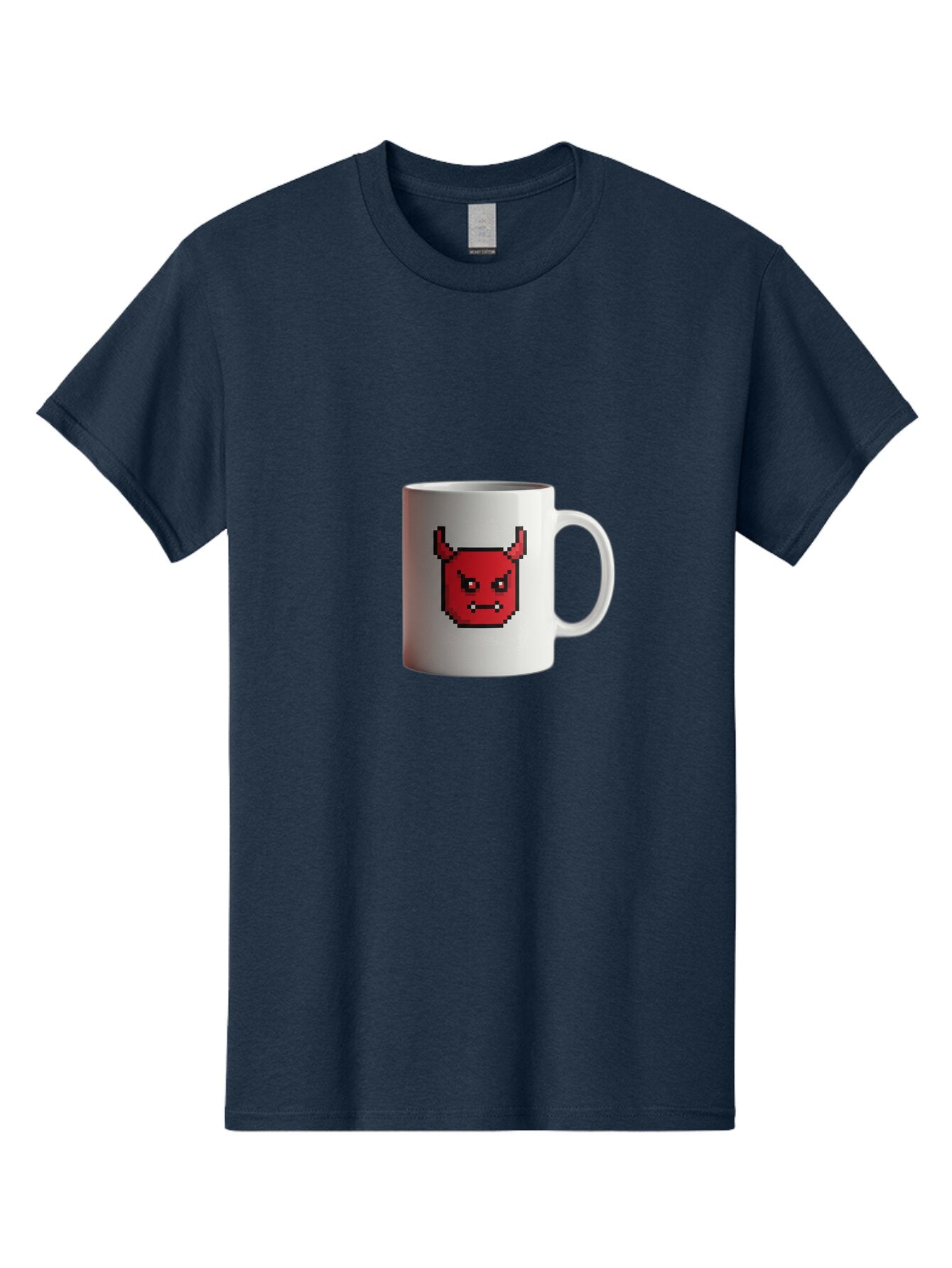 Pixel-Devil-Mug Men'S Graphic Tee, 100% Cotton, Comfortable Casual Summer Wear, Machine Washable, Vintage Camera, Old Camera, Antique Camera, Black Camera, Classic Photography, Photography Equipment, Nostalgic Device, Film Camera, Camera Art Bar304 3
