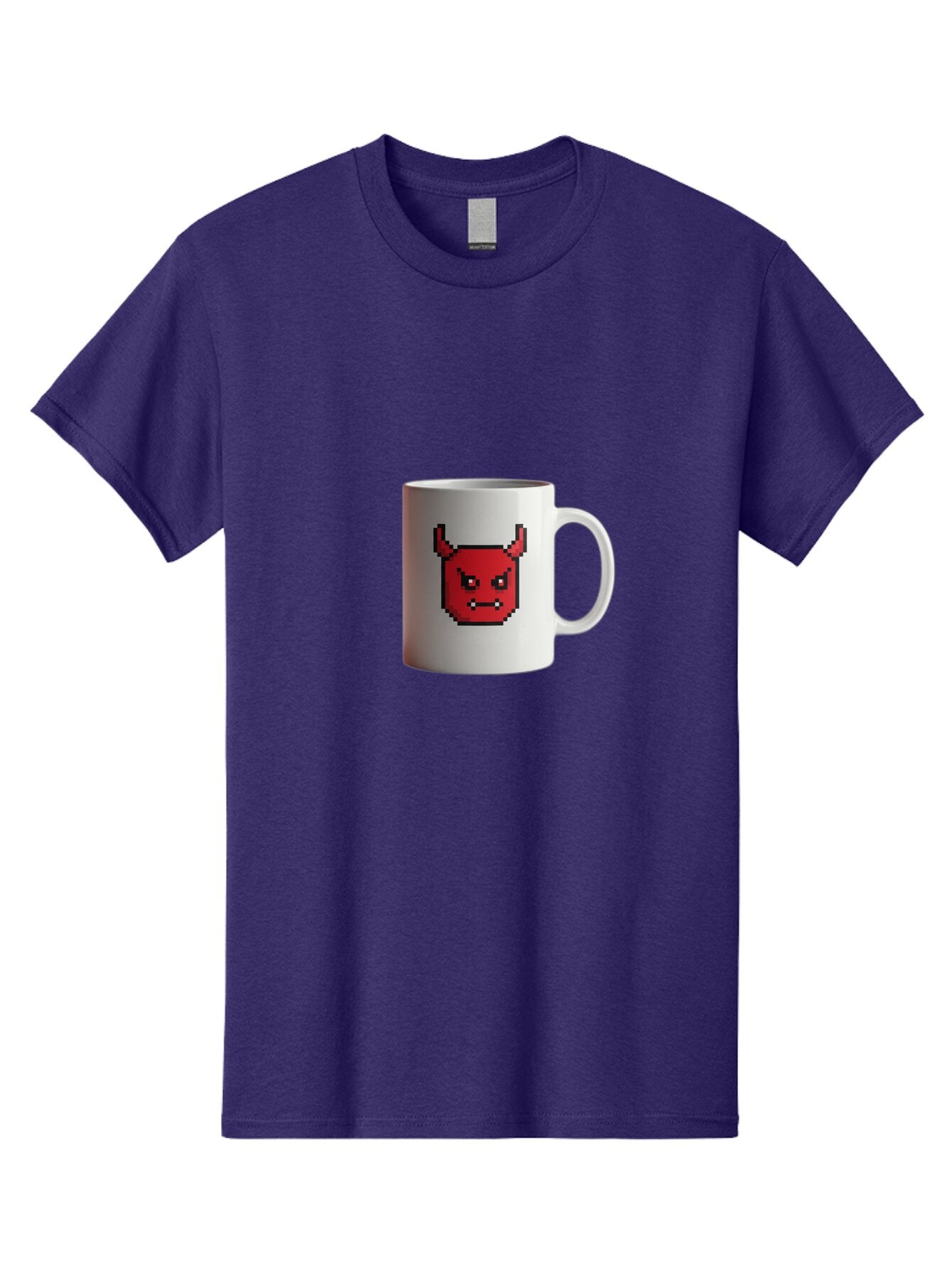 Pixel-Devil-Mug Men'S Graphic Tee, 100% Cotton, Comfortable Casual Summer Wear, Machine Washable, Vintage Camera, Old Camera, Antique Camera, Black Camera, Classic Photography, Photography Equipment, Nostalgic Device, Film Camera, Camera Art Bar304 1