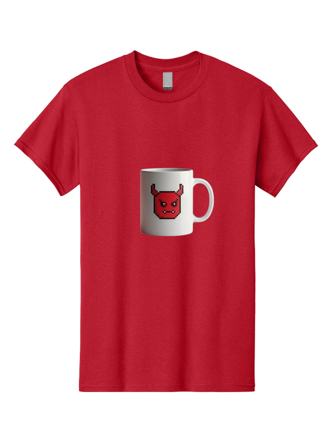 Pixel-Devil-Mug Men'S Graphic Tee, 100% Cotton, Comfortable Casual Summer Wear, Machine Washable, Vintage Camera, Old Camera, Antique Camera, Black Camera, Classic Photography, Photography Equipment, Nostalgic Device, Film Camera, Camera Art Bar304 4